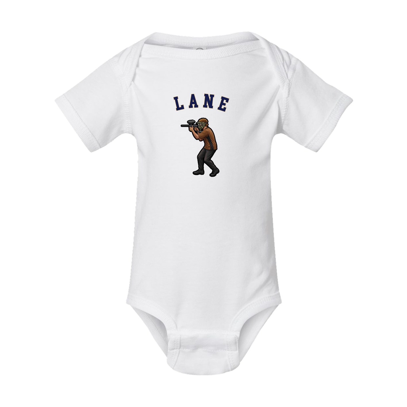 Baby Onesie — Shirsey Arch in White