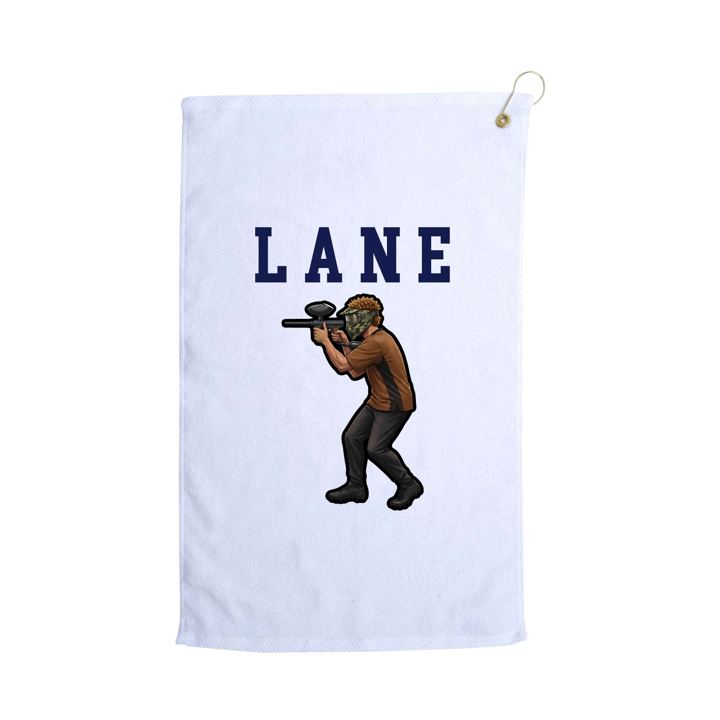 Golf Towel — Shirsey in White