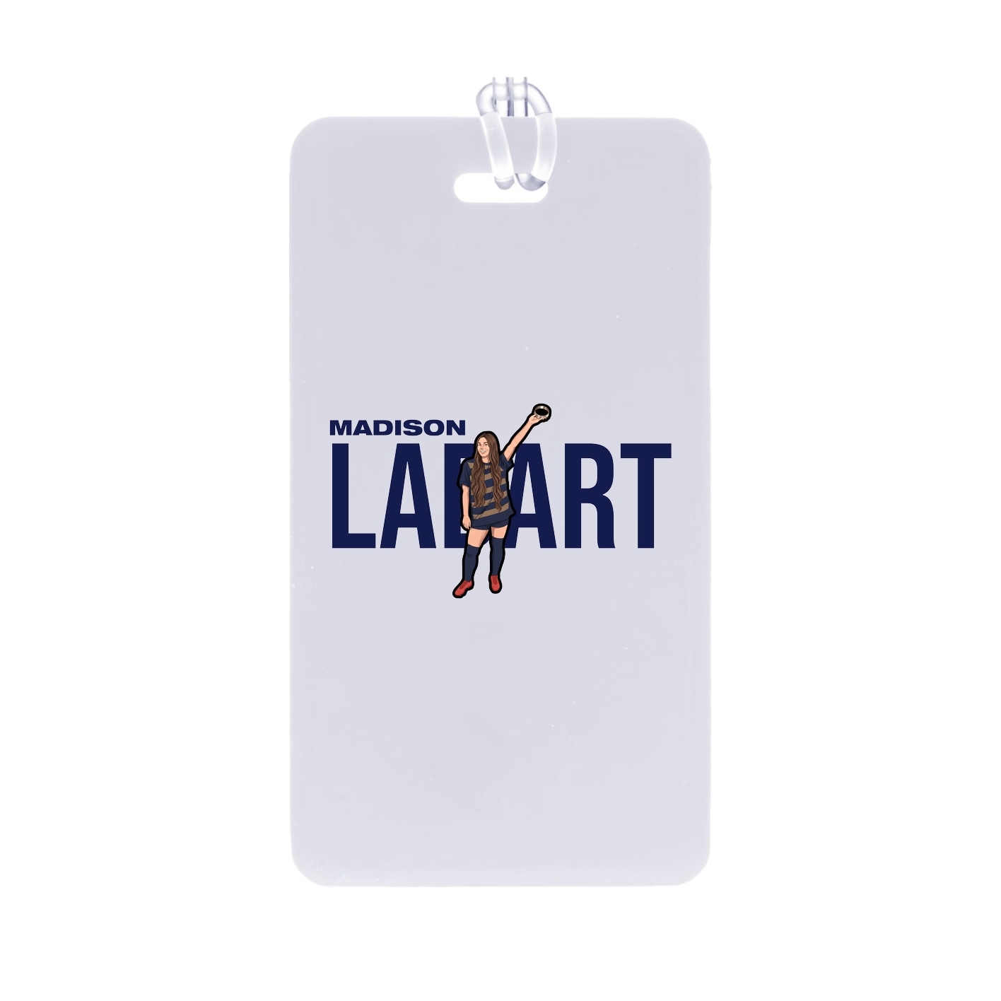 Bag Tag — Player Name in Classic