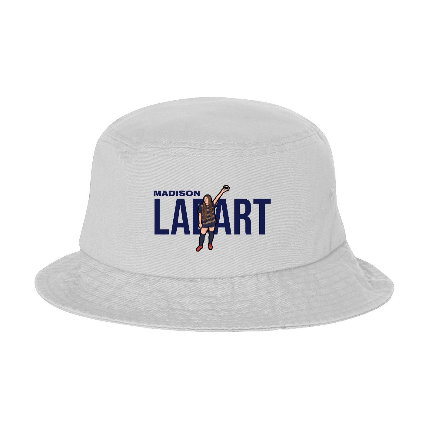 Bucket Cap — Player Name in White