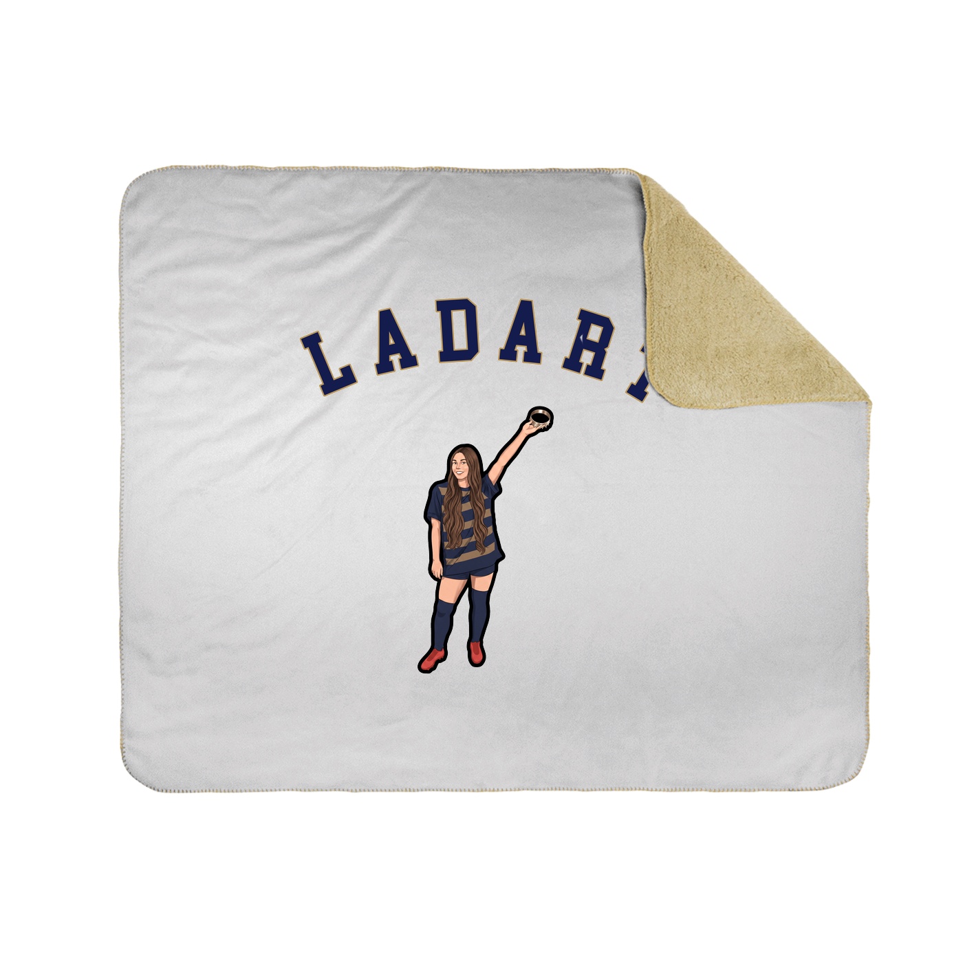 Throw Blanket — Shirsey Arch in White