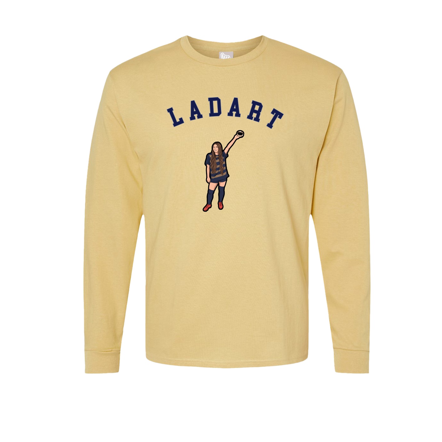 Long Sleeve Tee — Shirsey Arch in Vegas Gold