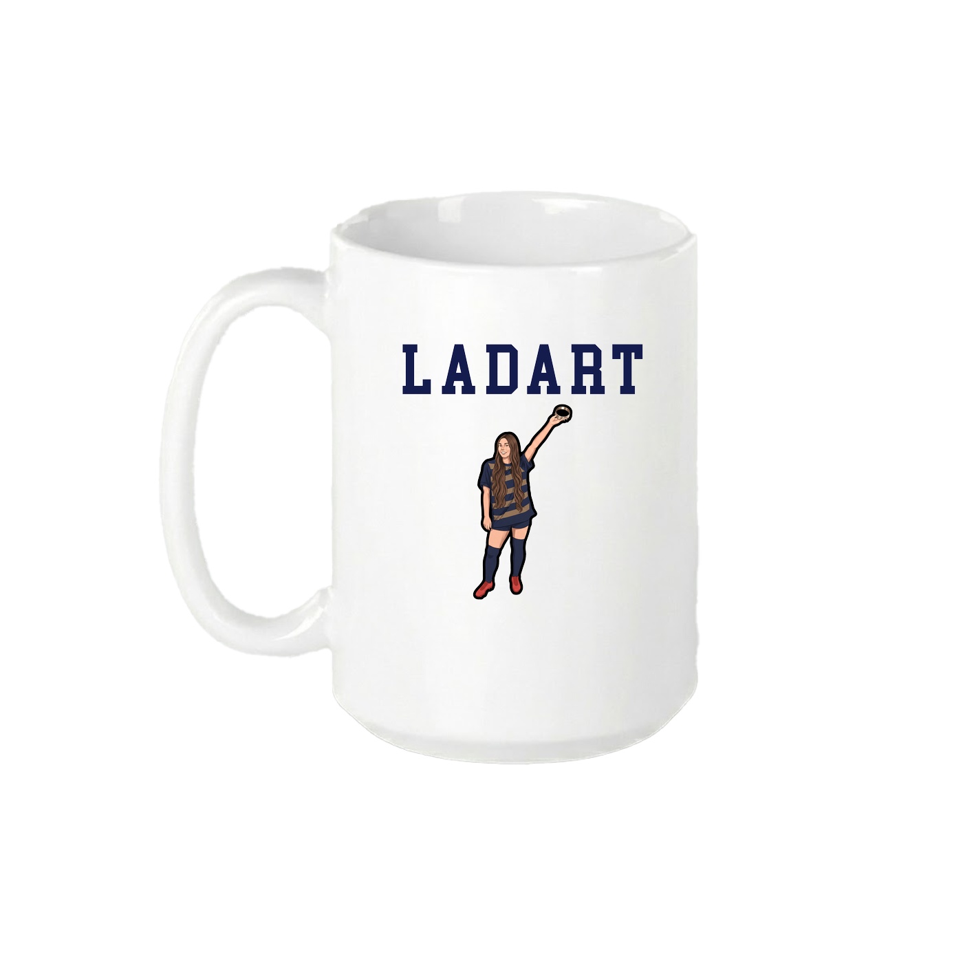 15oz Coffee Mug — Shirsey in White