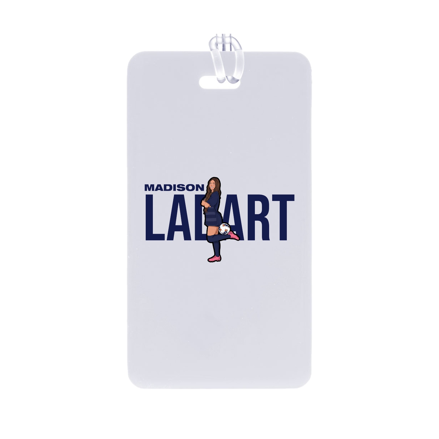 Bag Tag — Player Name in Classic