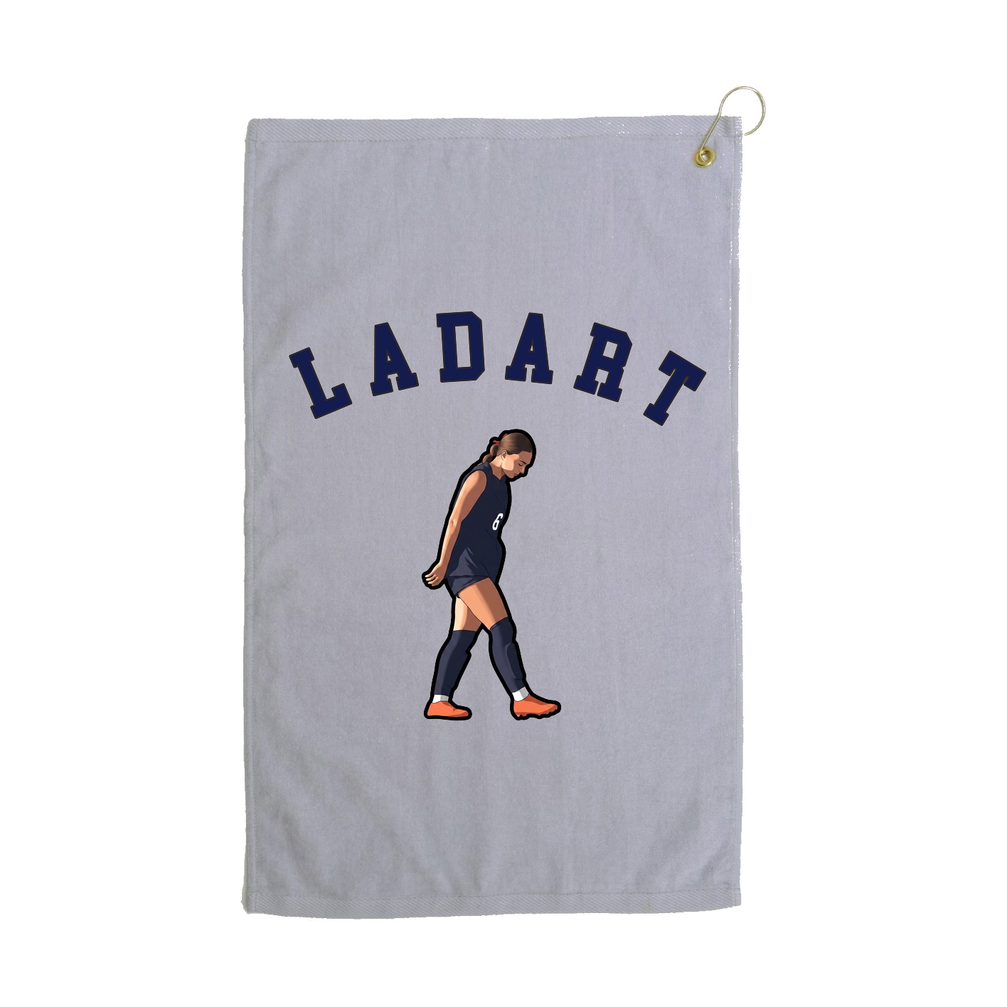 Golf Towel — Shirsey Arch in Grey