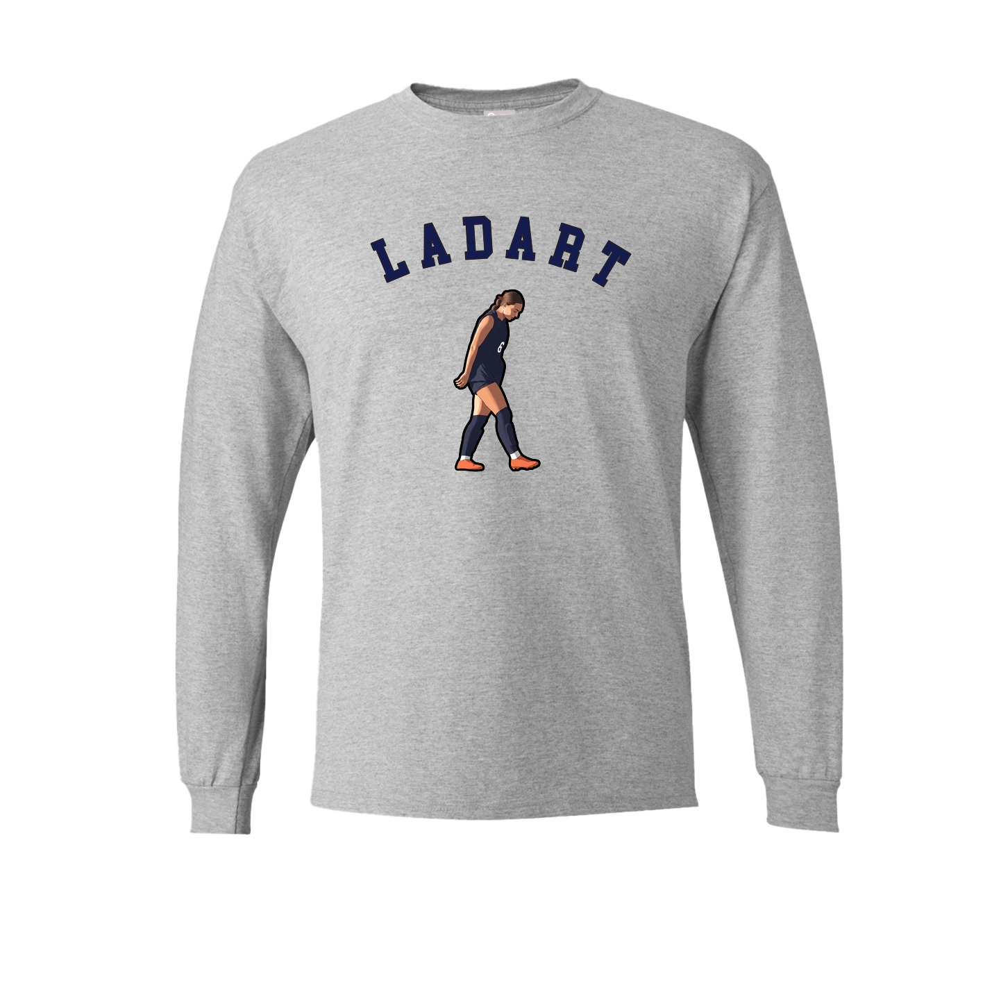 Long Sleeve Tee — Shirsey Arch in Grey