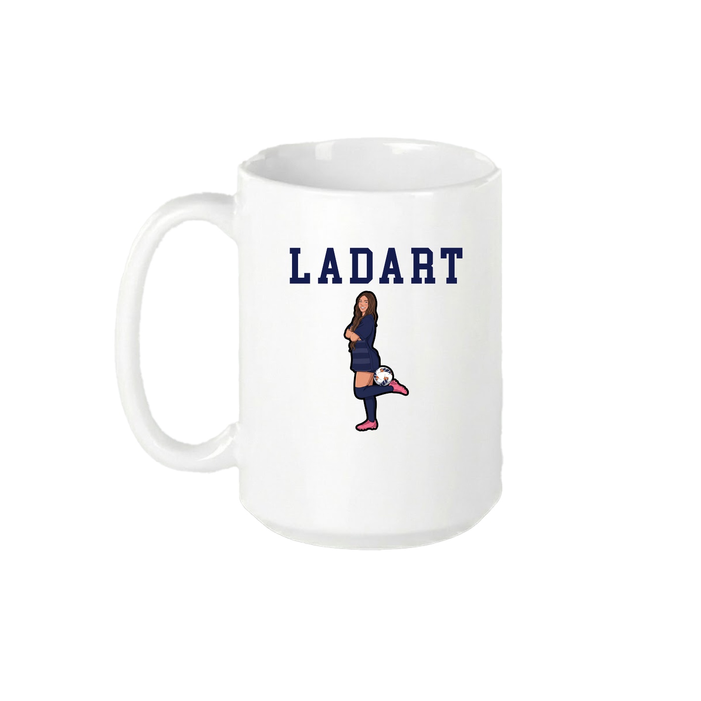 15oz Coffee Mug — Shirsey in White