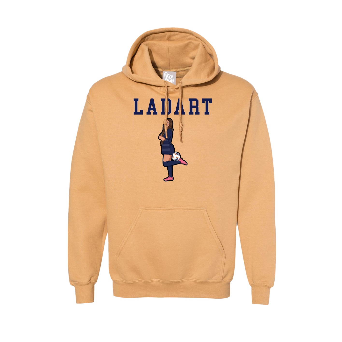 Hoodie — Shirsey in Vegas Gold