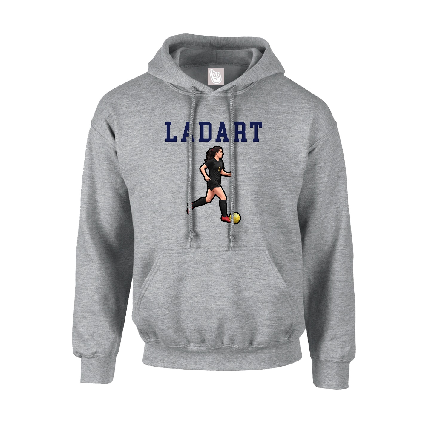 Hoodie — Shirsey in Grey