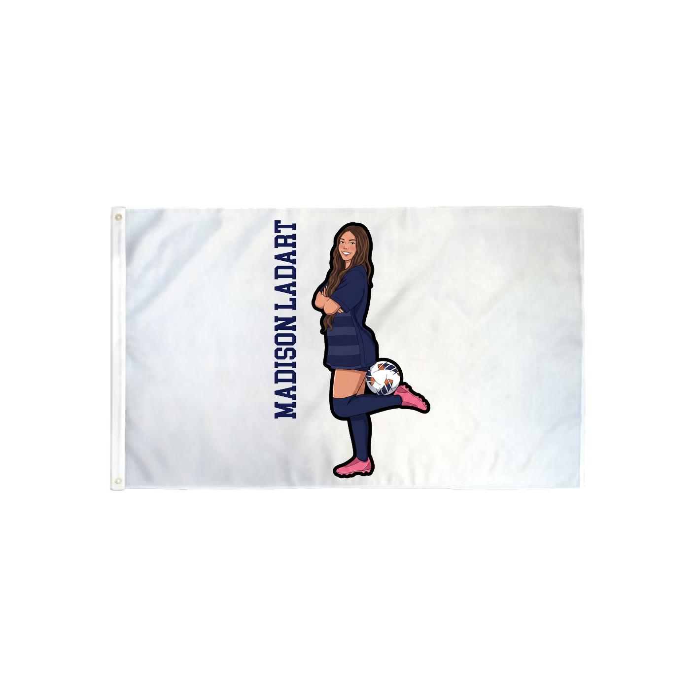 3x5 Flag — Name Vertical in Classic