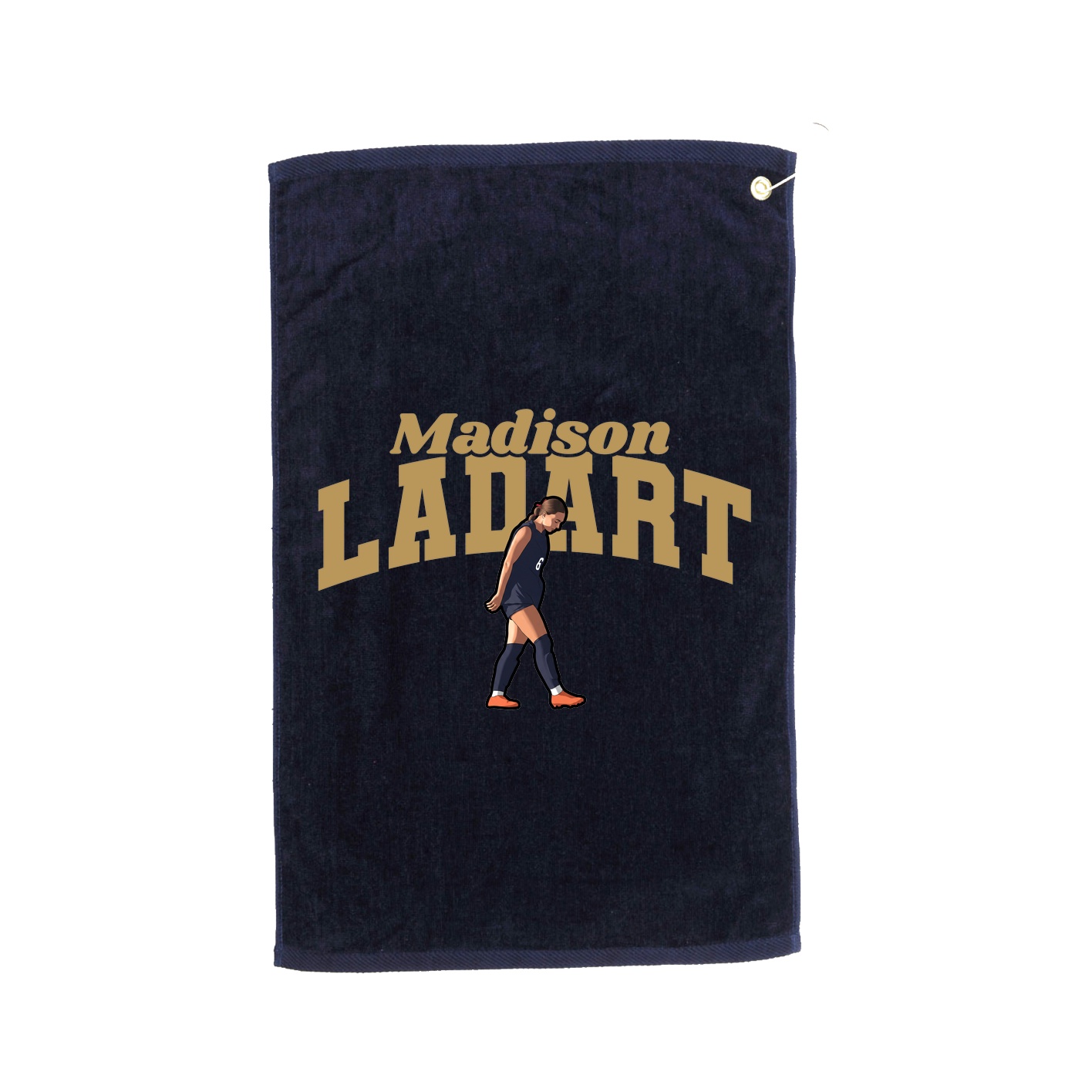 Golf Towel — Signature Arch in Navy