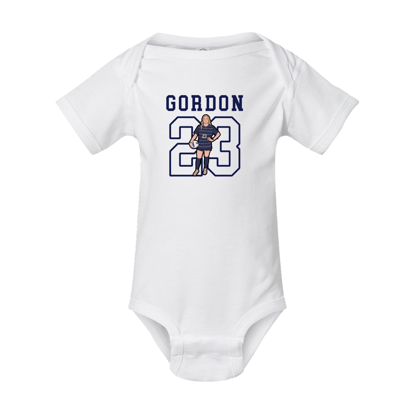 Baby Onesie — Shirsey in White
