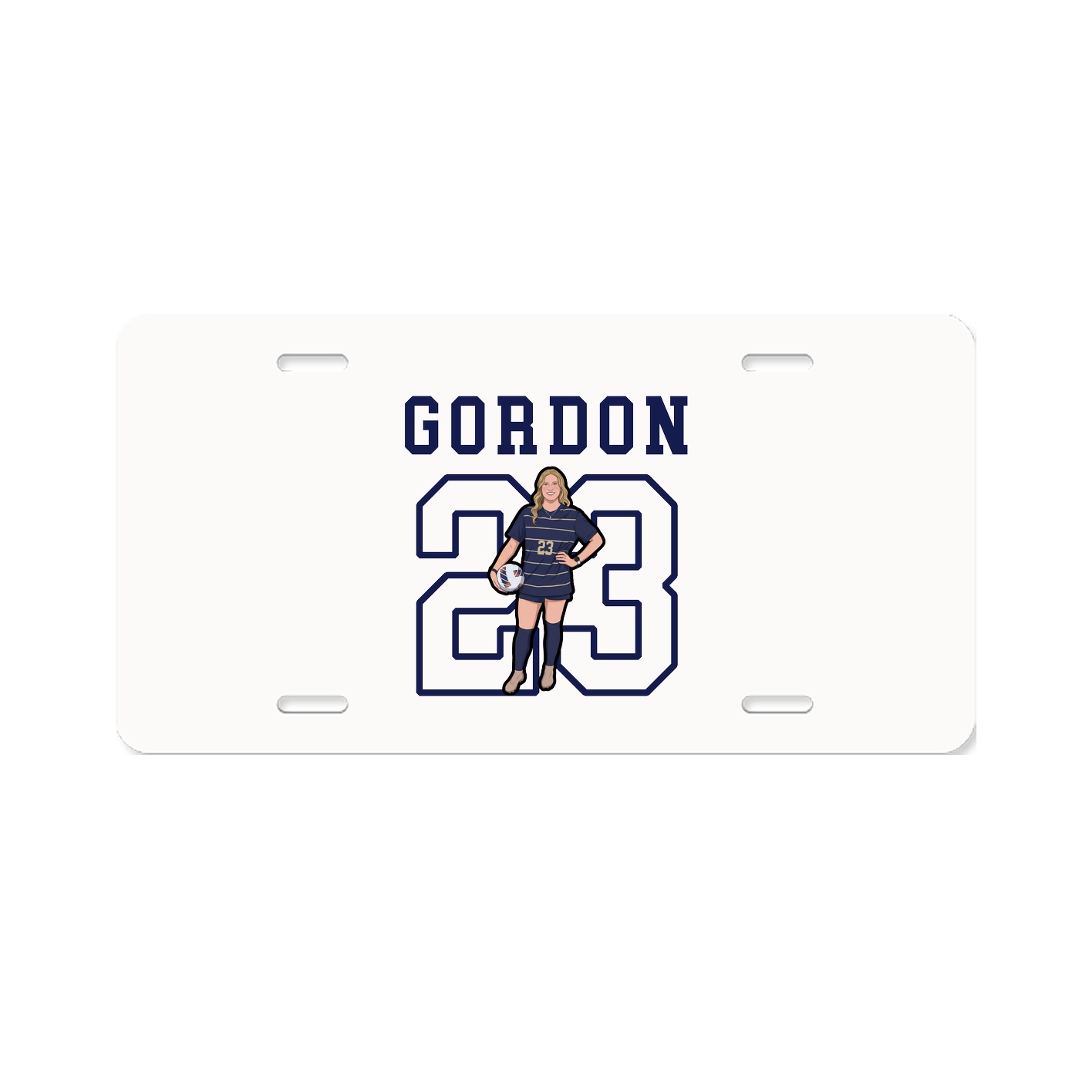License Plate — Shirsey in Classic