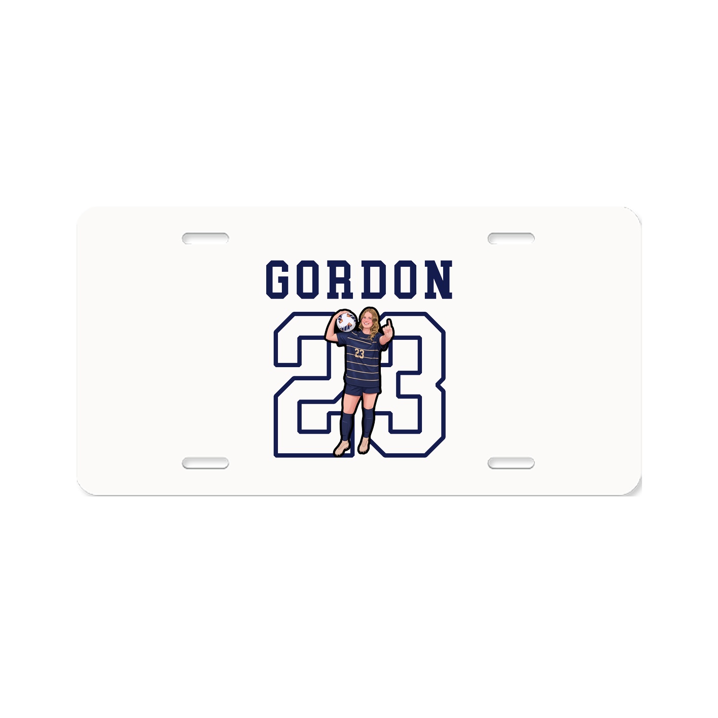 License Plate — Shirsey in Classic