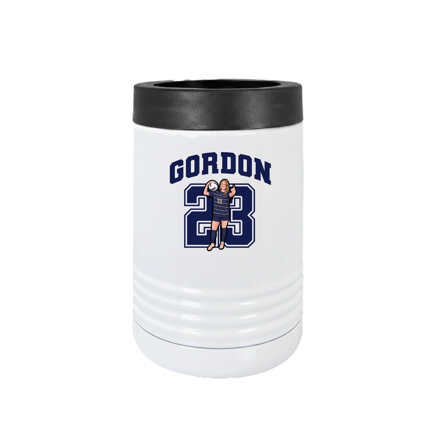 Beverage Holder — Number in White