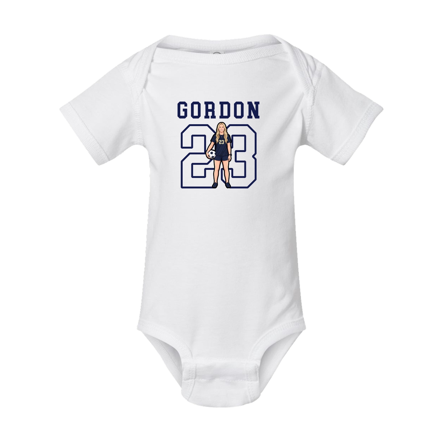 Baby Onesie — Shirsey in White