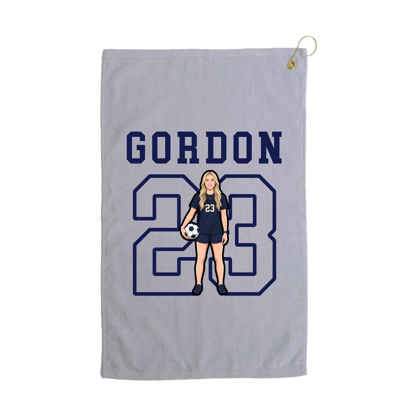 Golf Towel — Shirsey in Grey