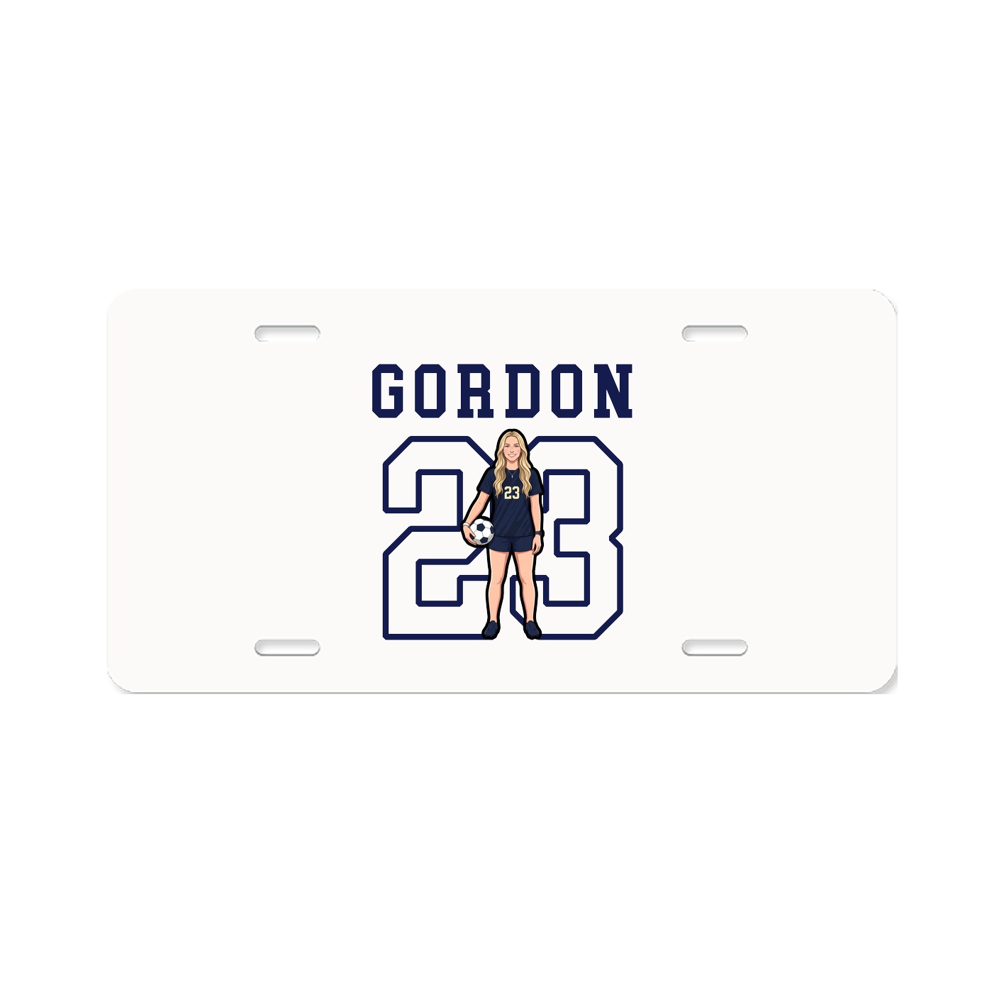 License Plate — Shirsey in Classic