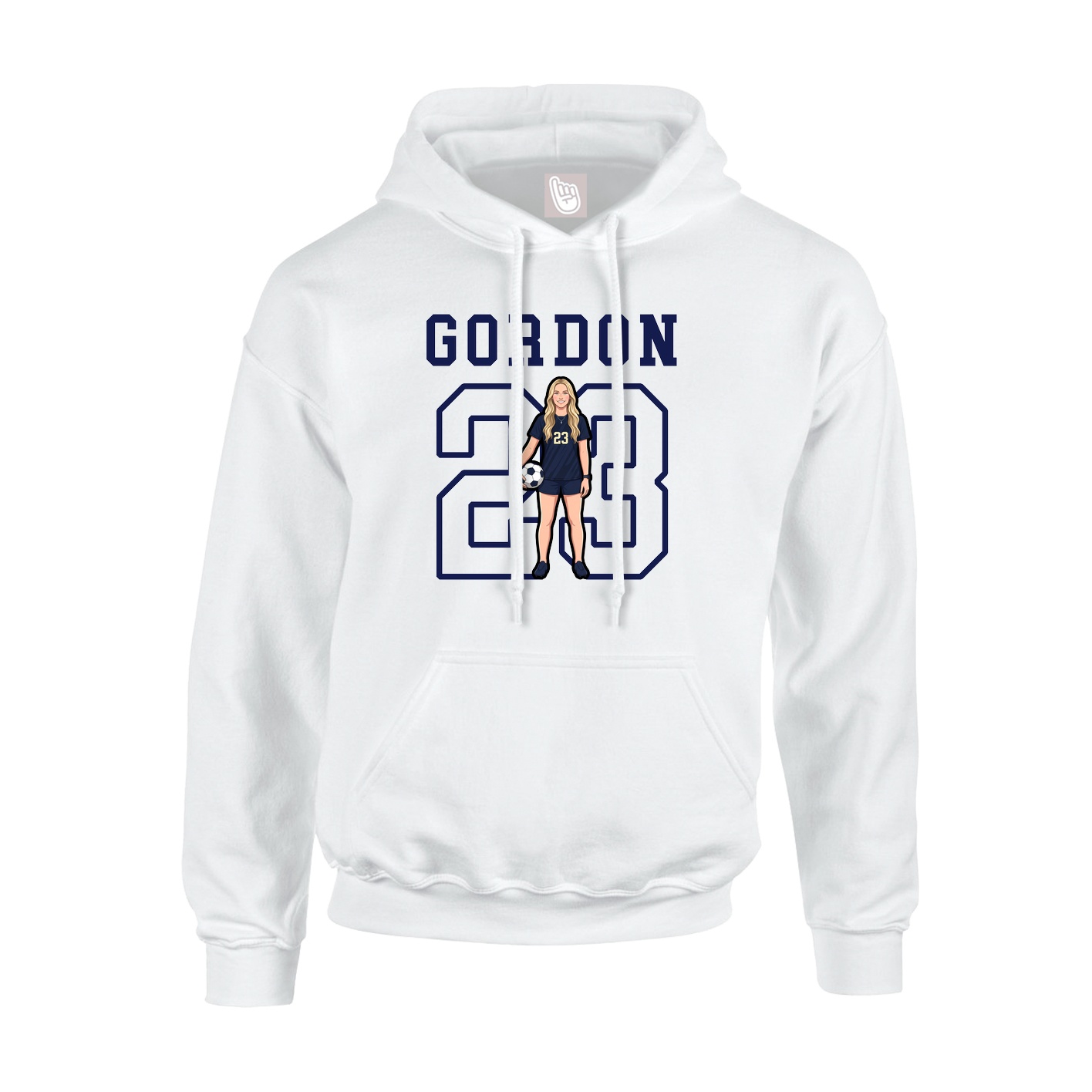 Youth Hoodie — Shirsey in White