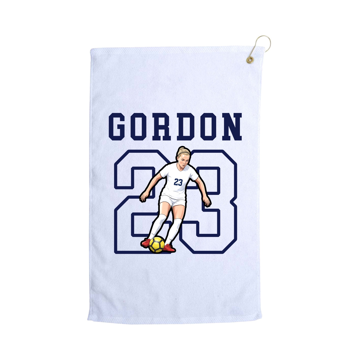 Golf Towel — Shirsey in White