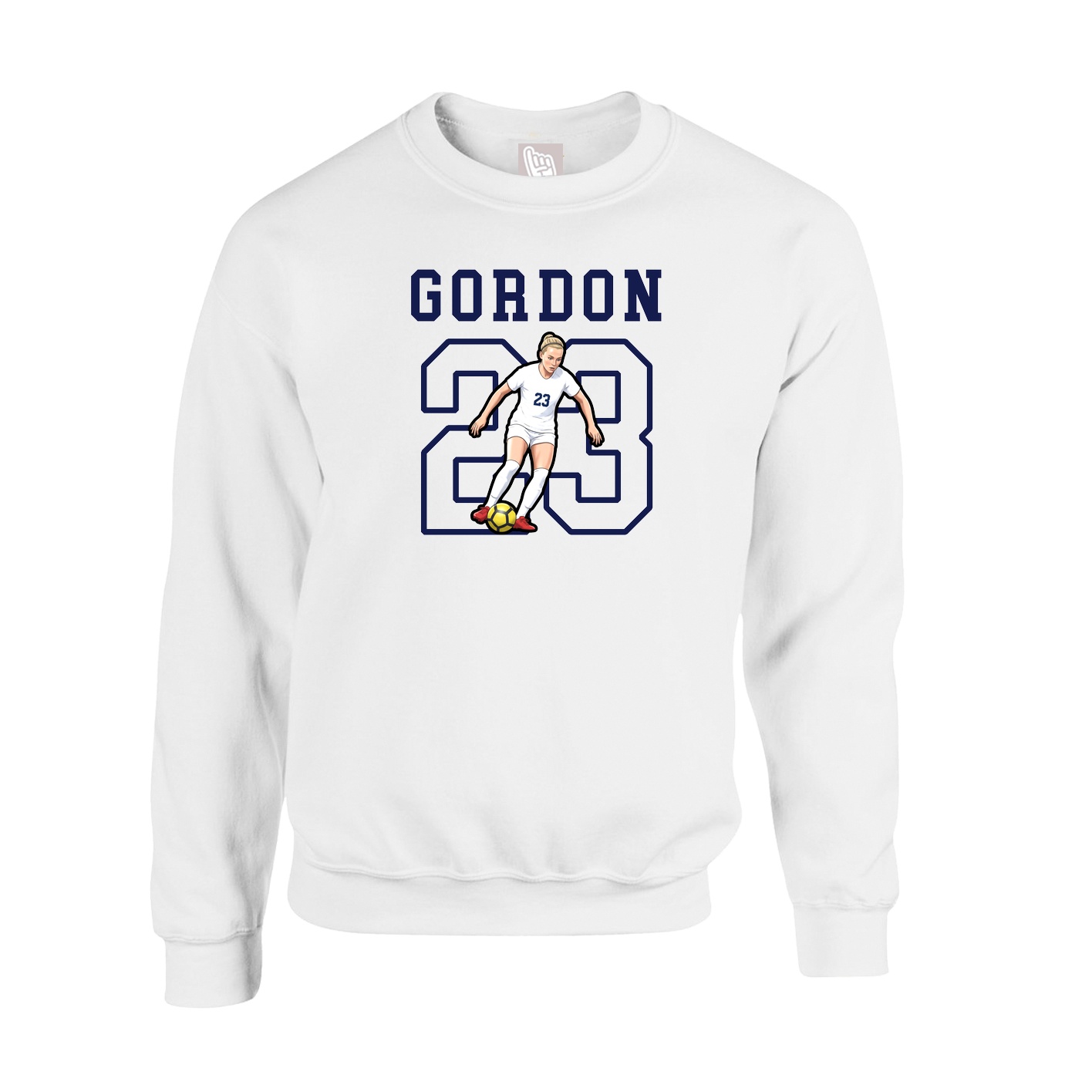 Fleece Crew — Shirsey in White