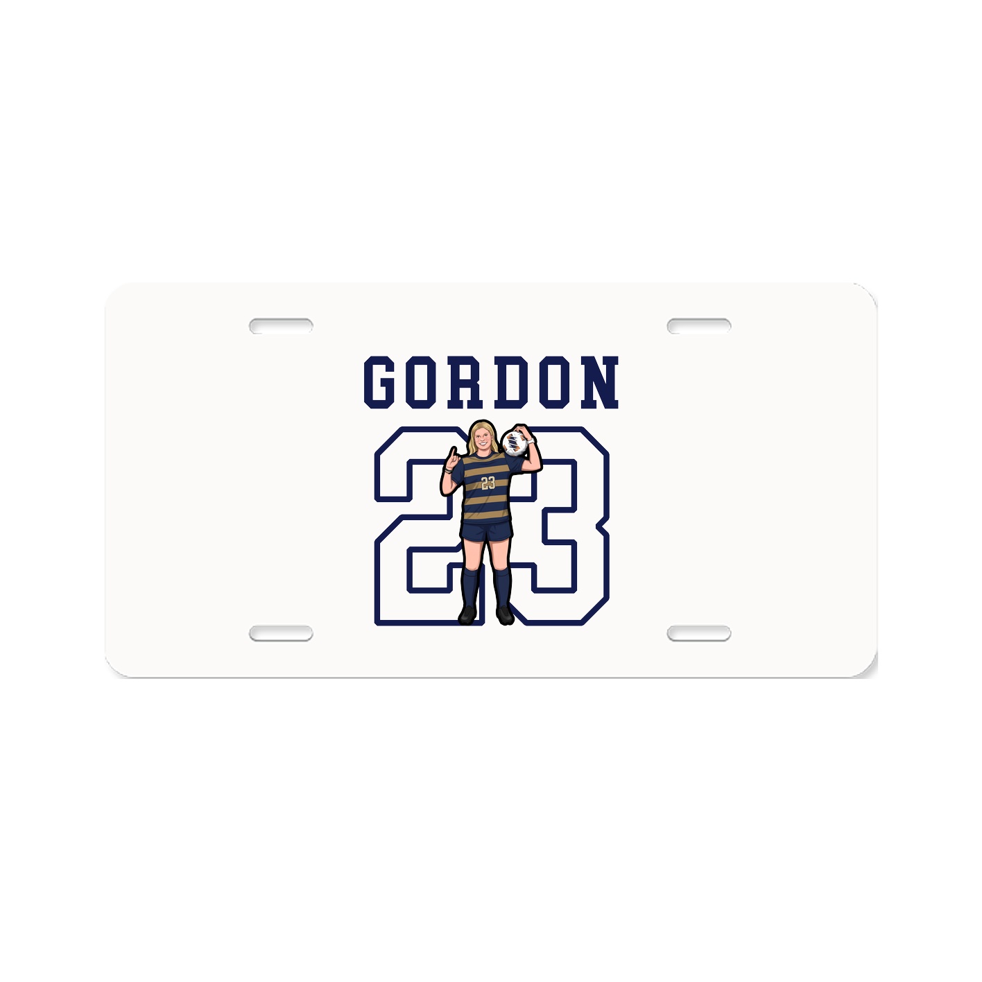 License Plate — Shirsey in Classic