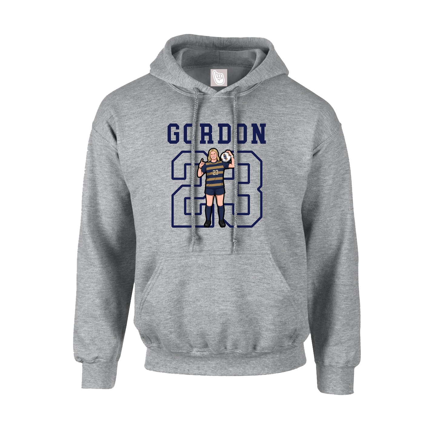 Youth Hoodie — Shirsey in Grey