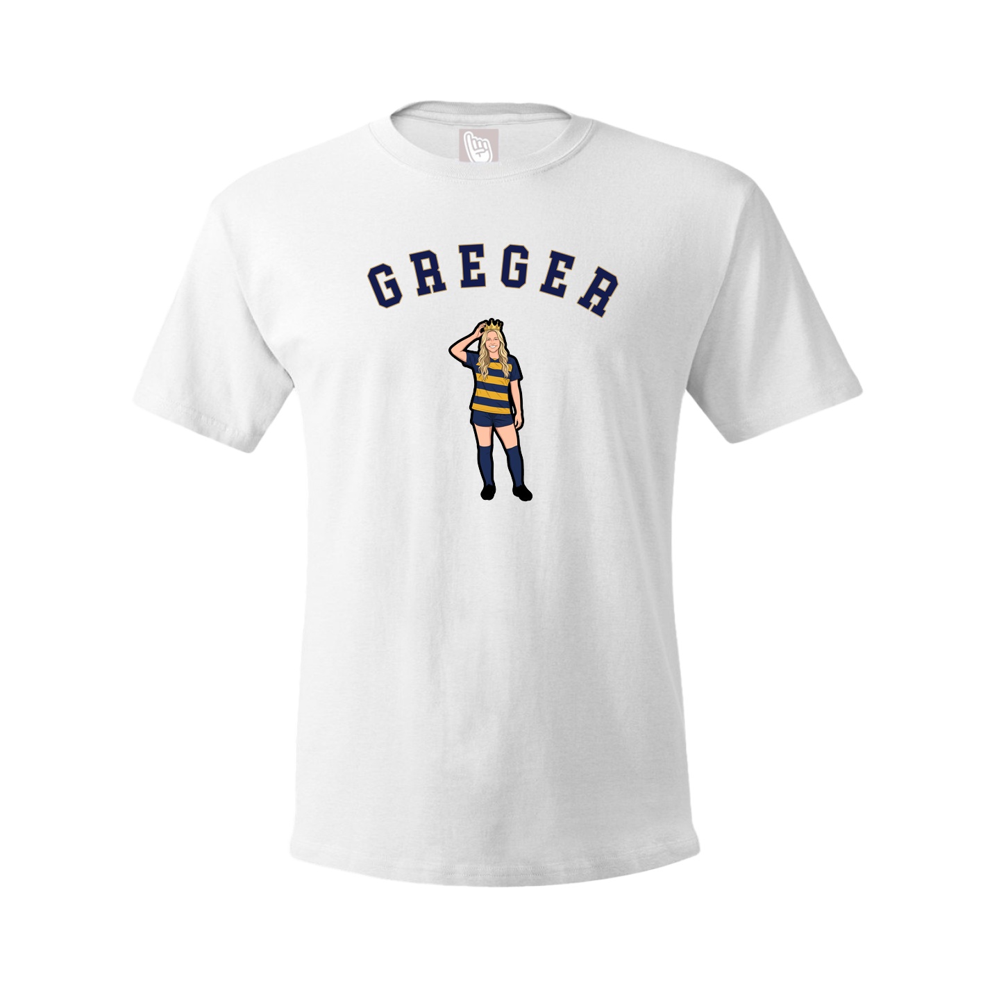 Tee — Shirsey Arch in White
