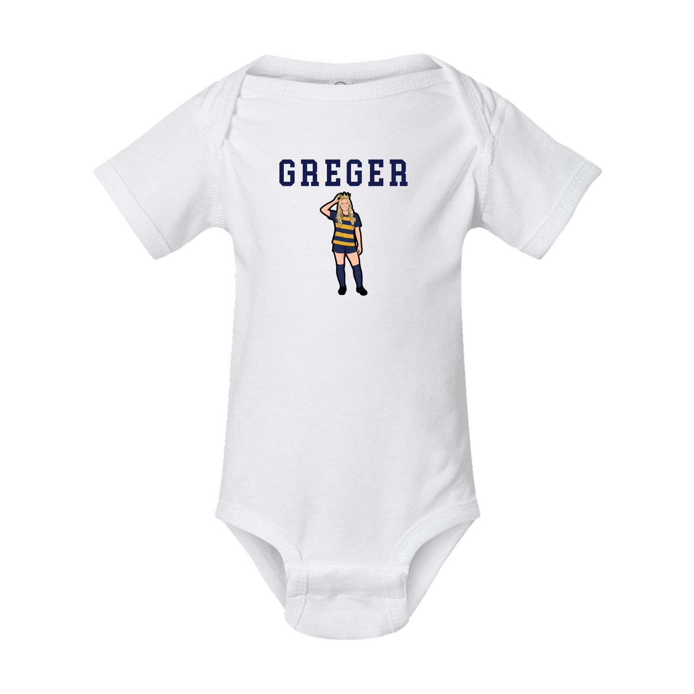Baby Onesie — Shirsey in White
