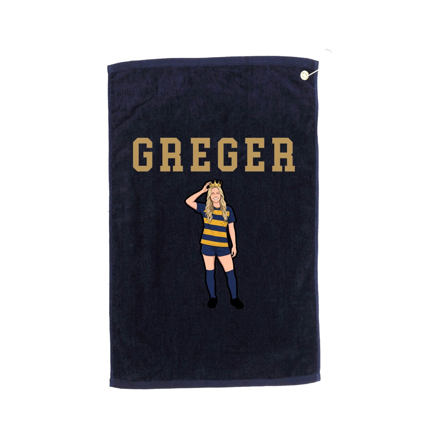 Golf Towel — Shirsey in Navy