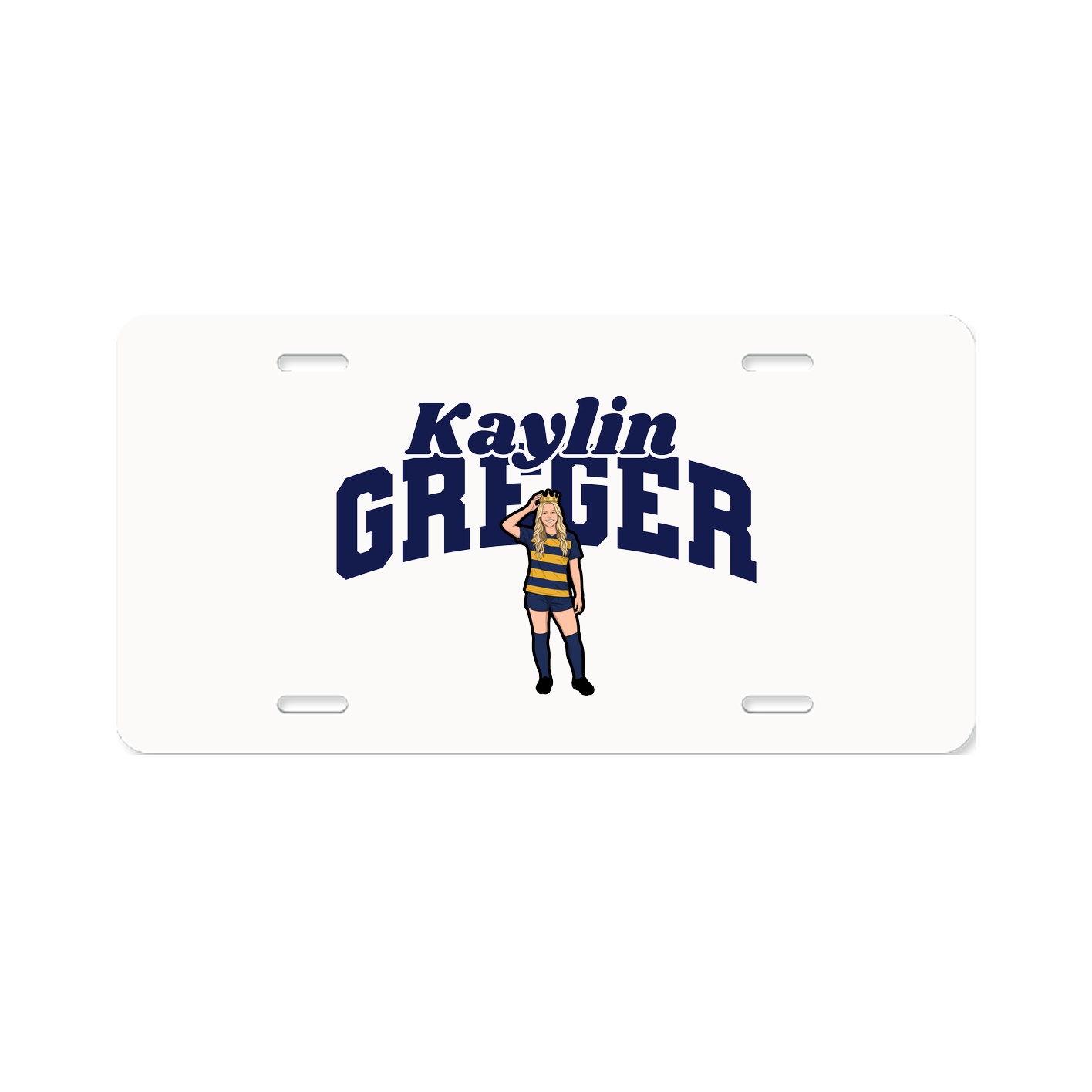 License Plate — Signature Arch in Classic