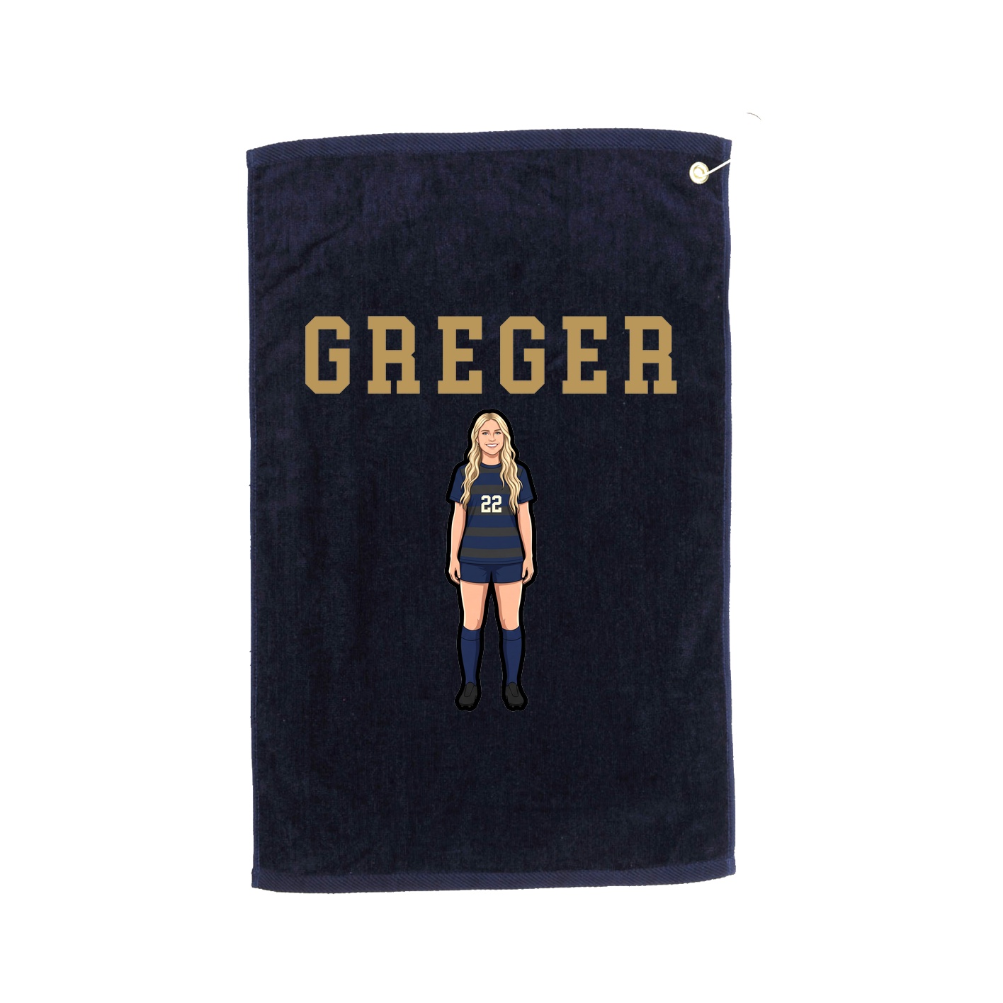Golf Towel — Shirsey in Navy