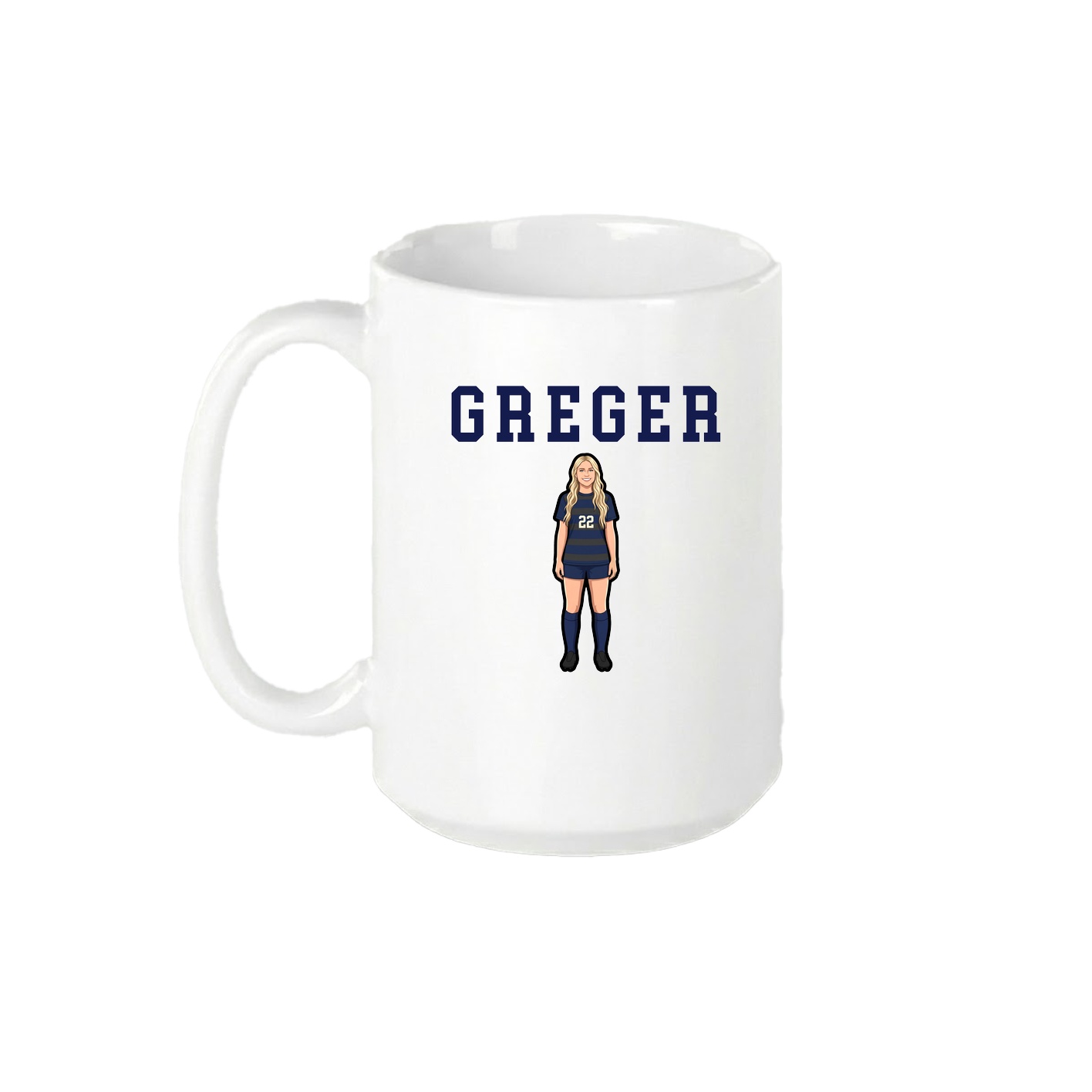 15oz Coffee Mug — Shirsey in White