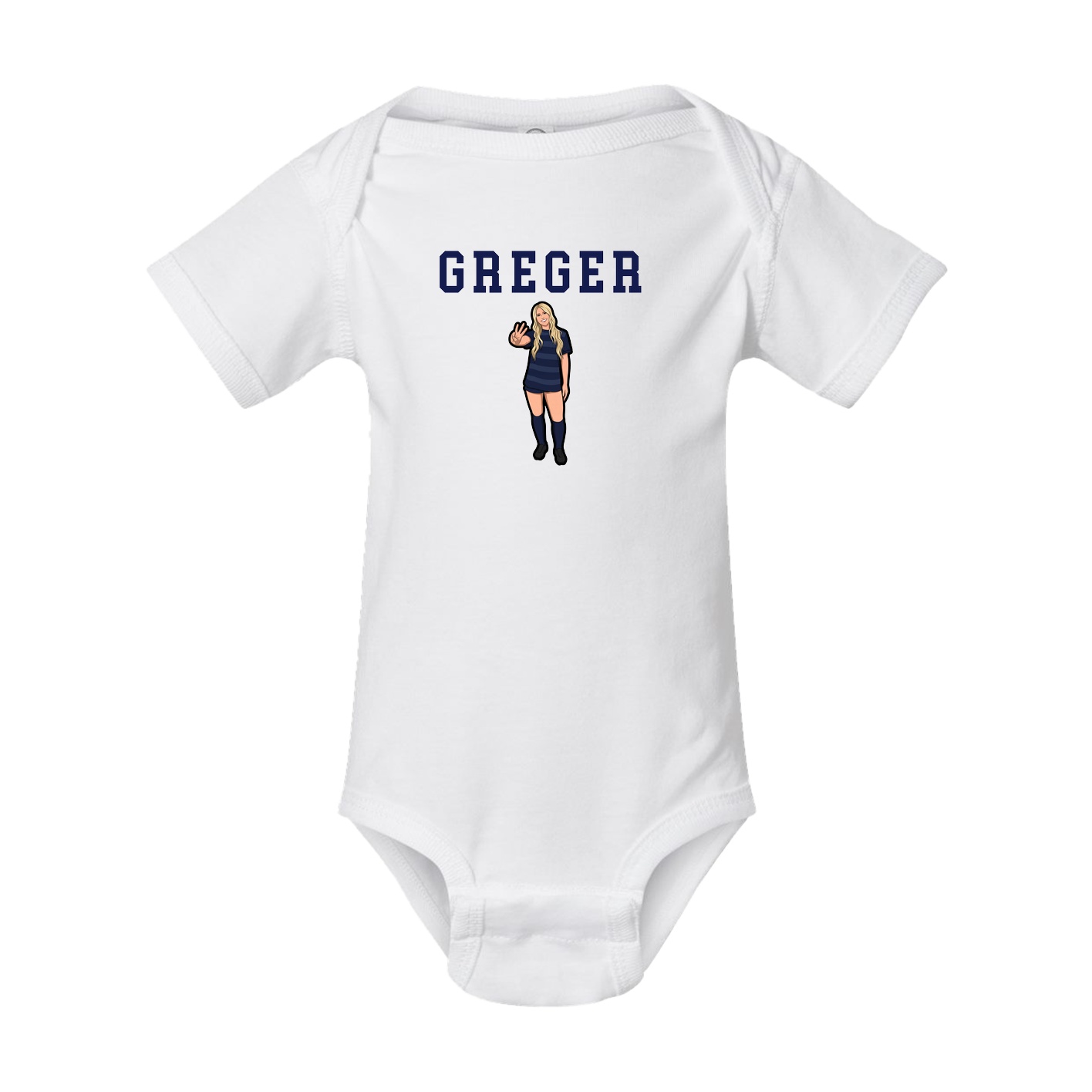 Baby Onesie — Shirsey in White