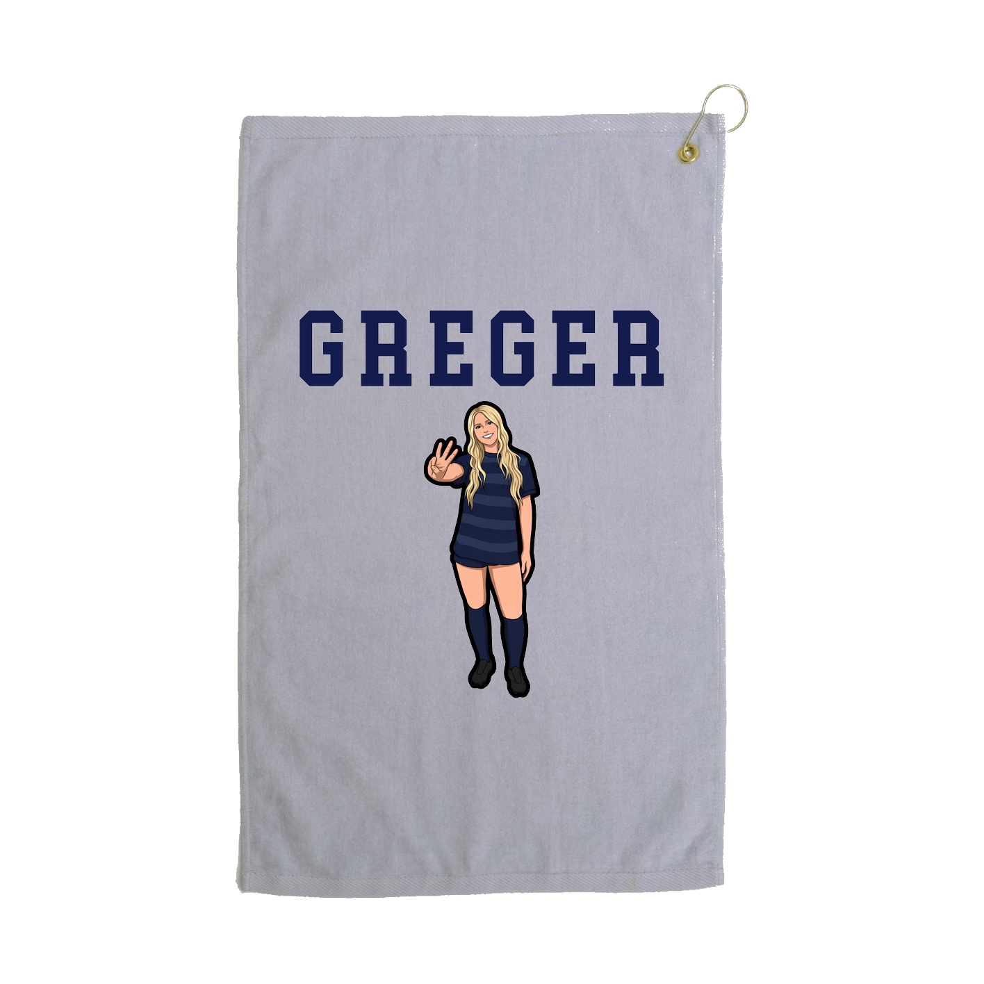 Golf Towel — Shirsey in Grey