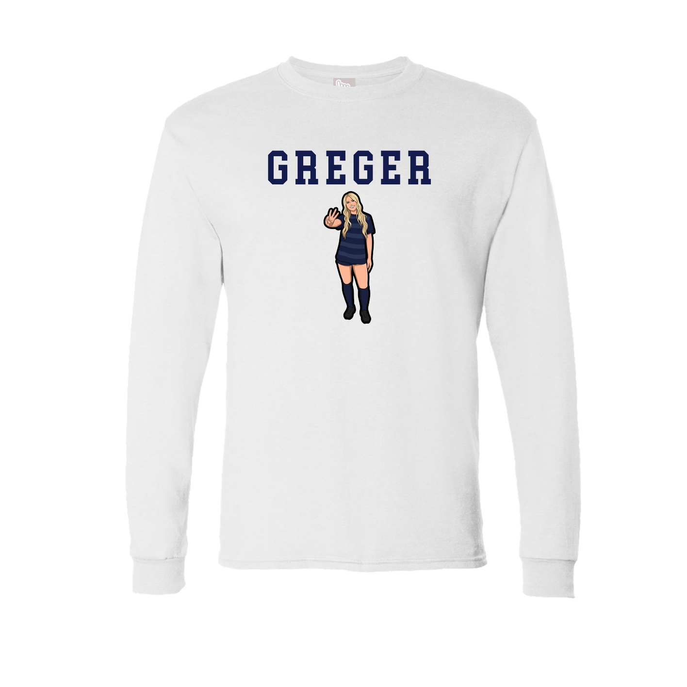 Long Sleeve Tee — Shirsey in White