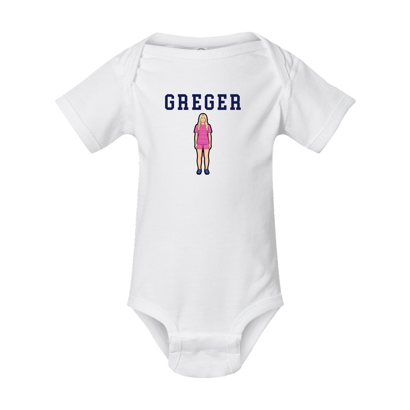 Baby Onesie — Shirsey in White