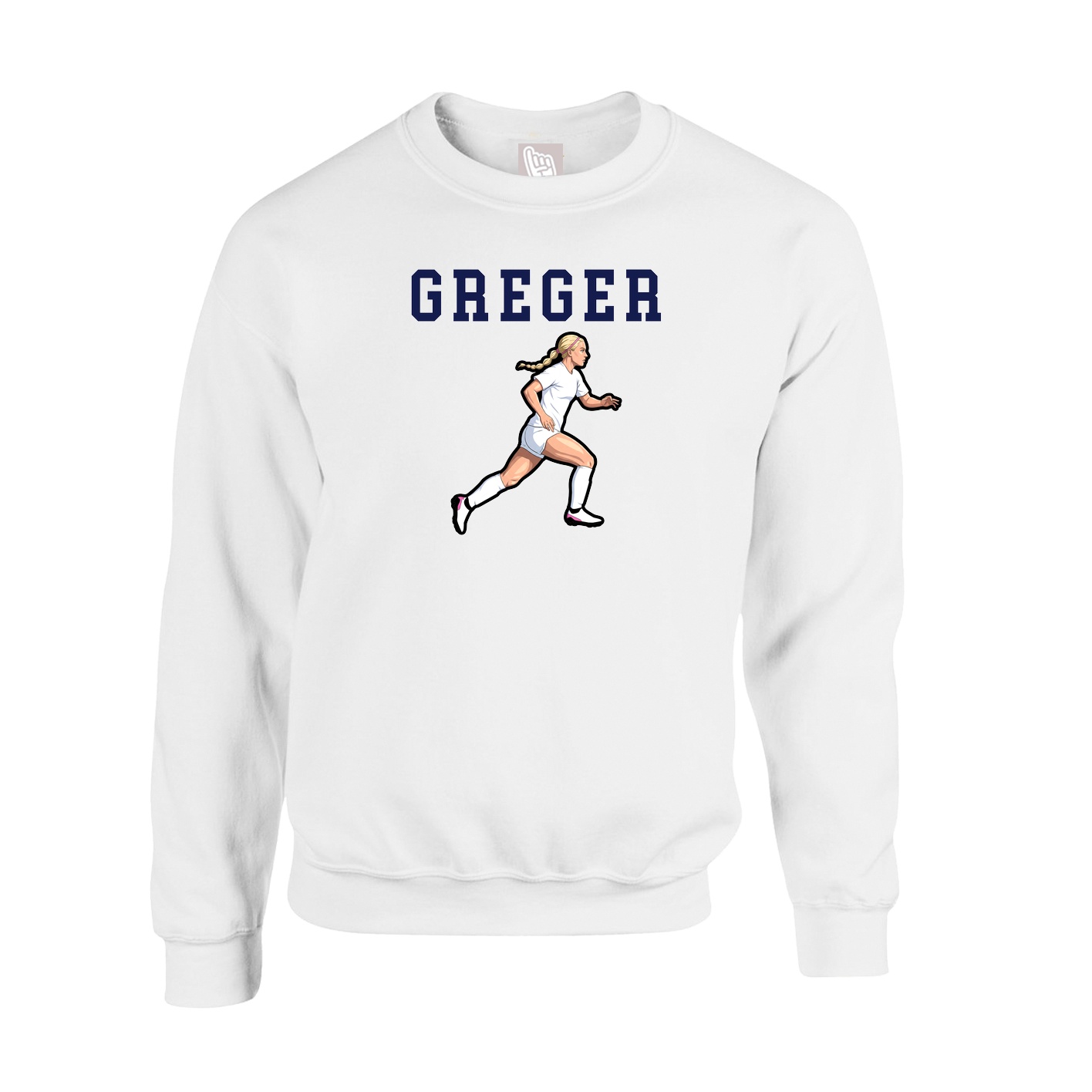 Fleece Crew — Shirsey in White