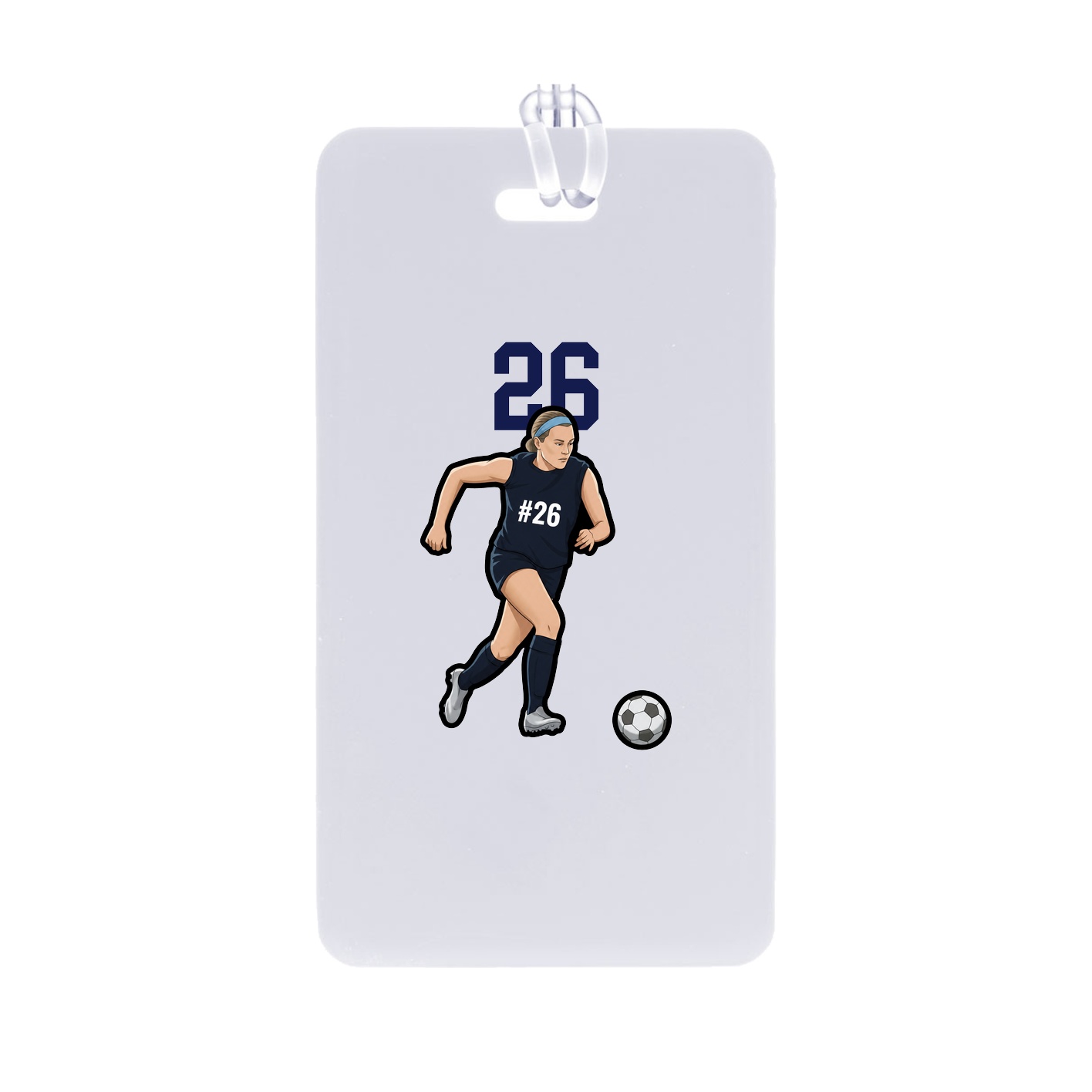 Bag Tag — Number Top in Classic
