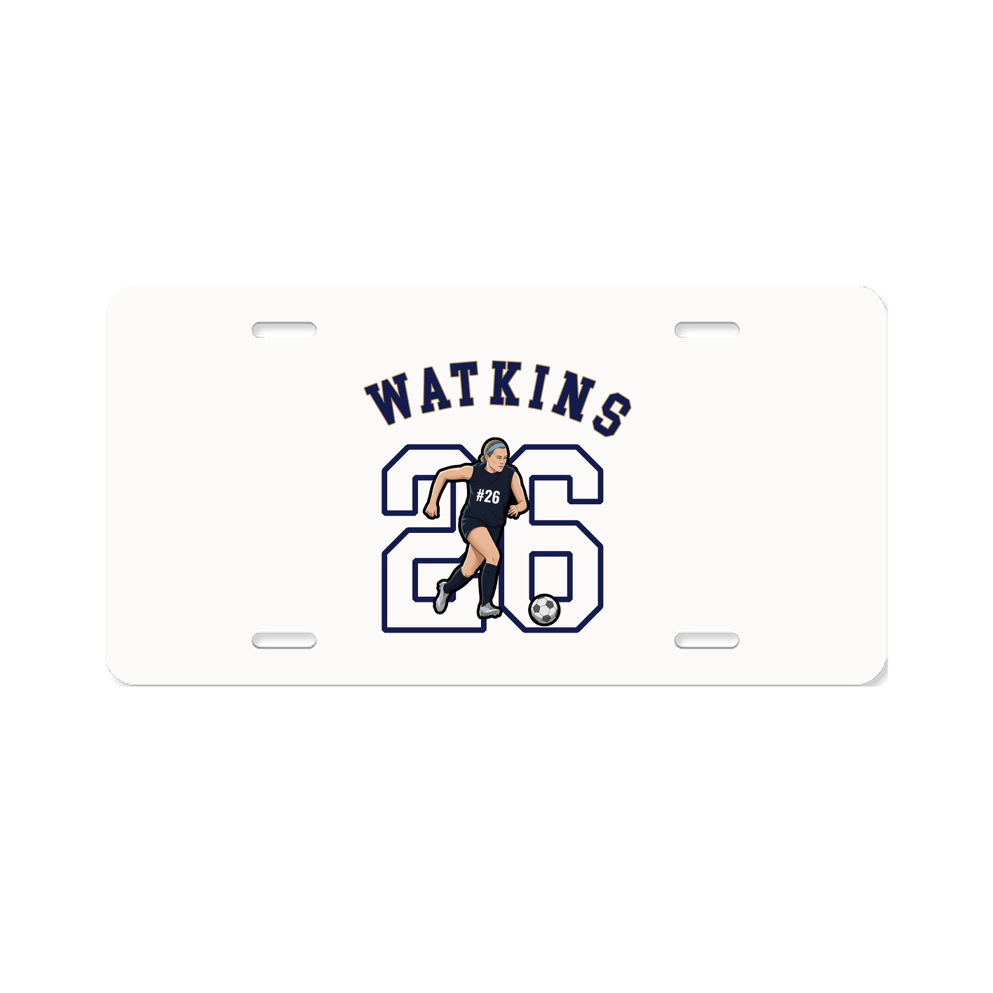 License Plate — Shirsey Arch in Classic