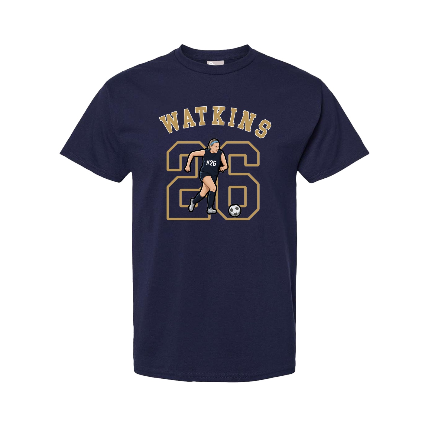 Tee — Shirsey Arch in Navy