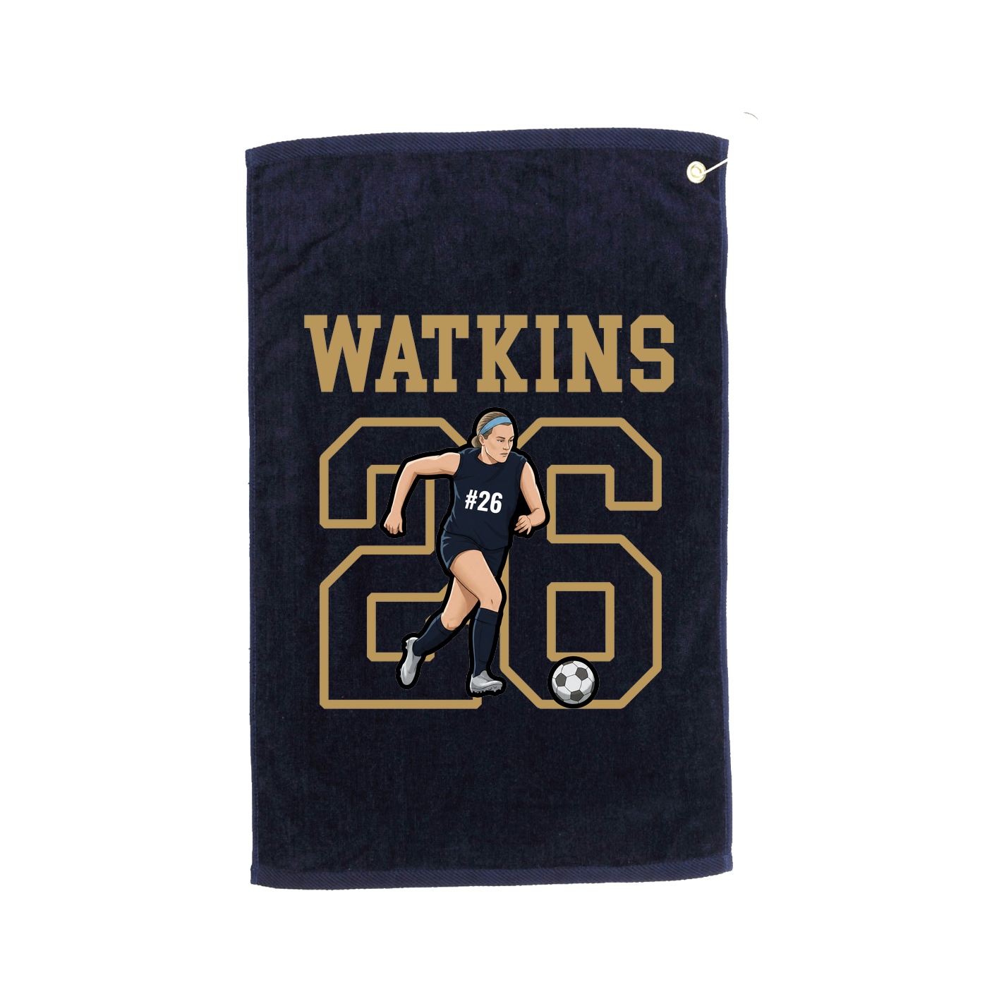 Golf Towel — Shirsey in Navy