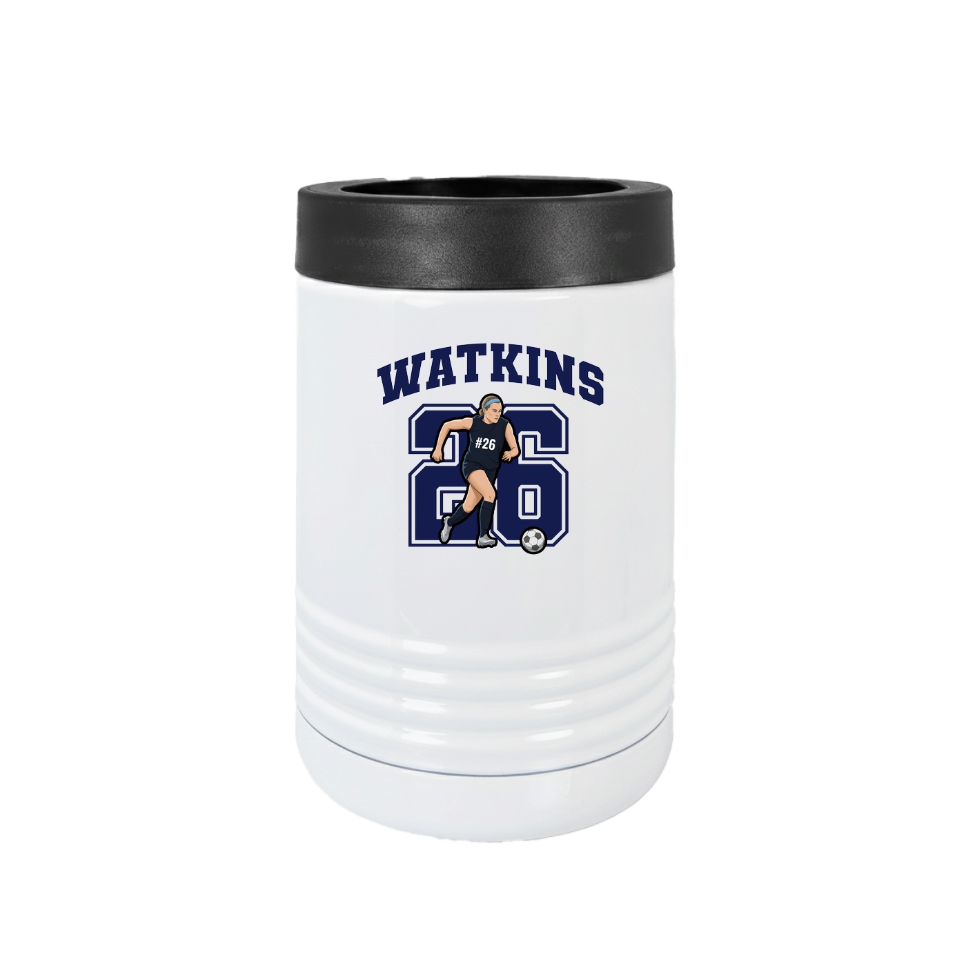 Beverage Holder — Number in White