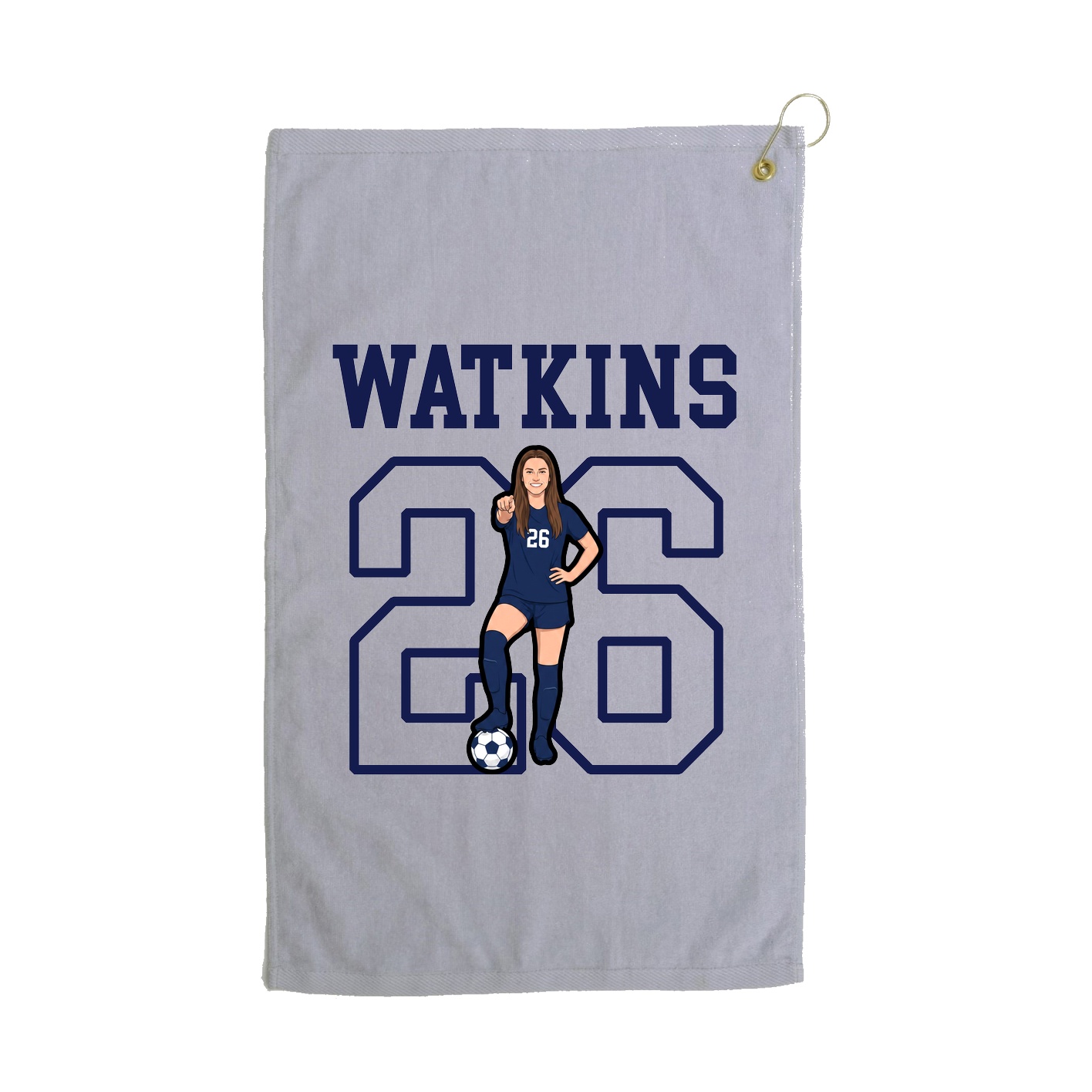 Golf Towel — Shirsey in Grey