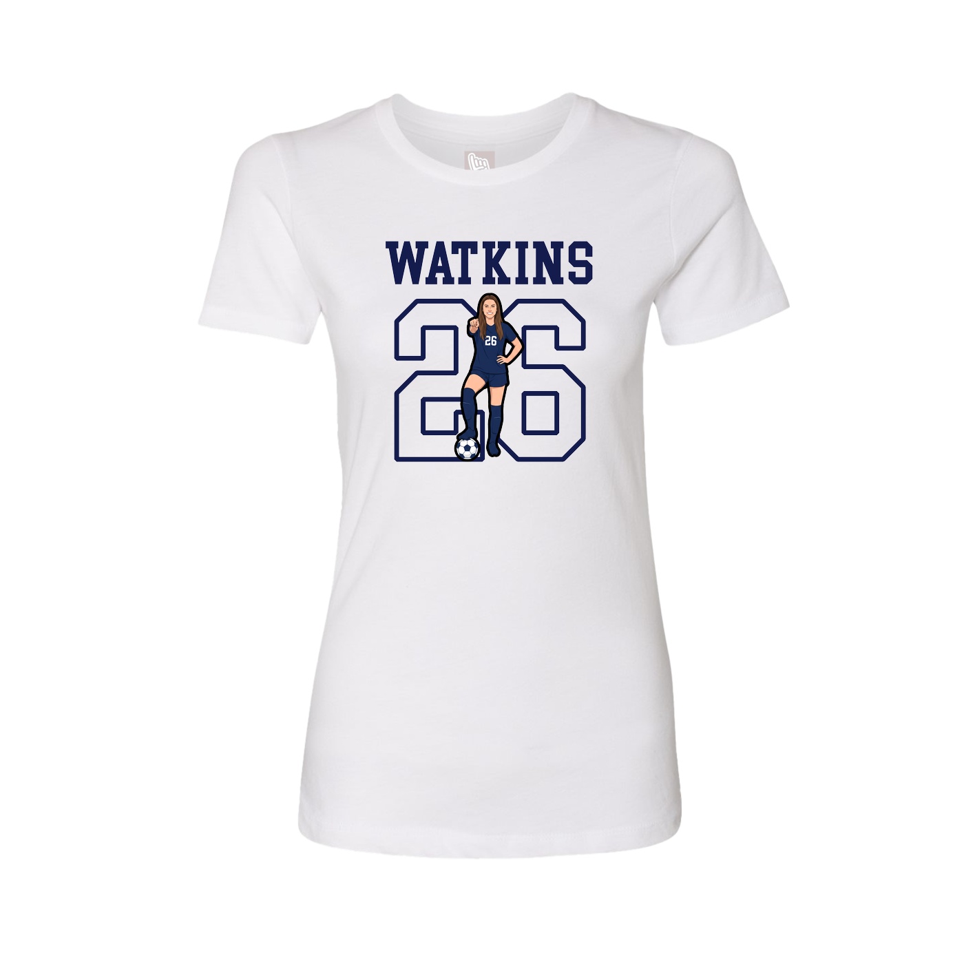 Fitted Women's Tee — Shirsey in White