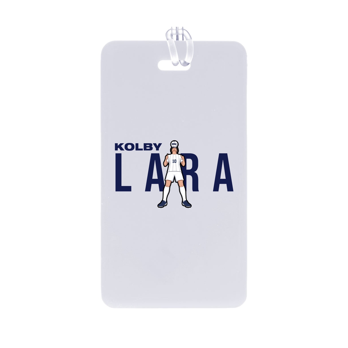 Bag Tag — Player Name in Classic