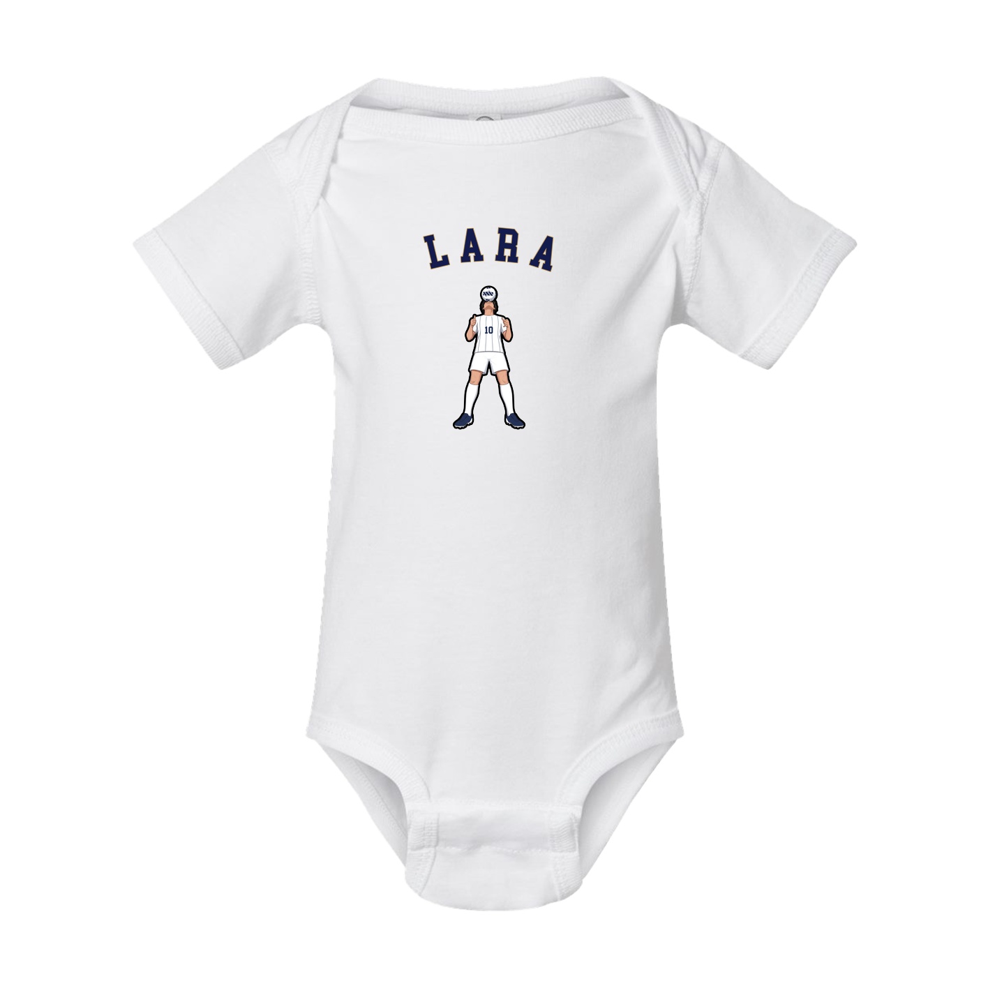 Baby Onesie — Shirsey Arch in White