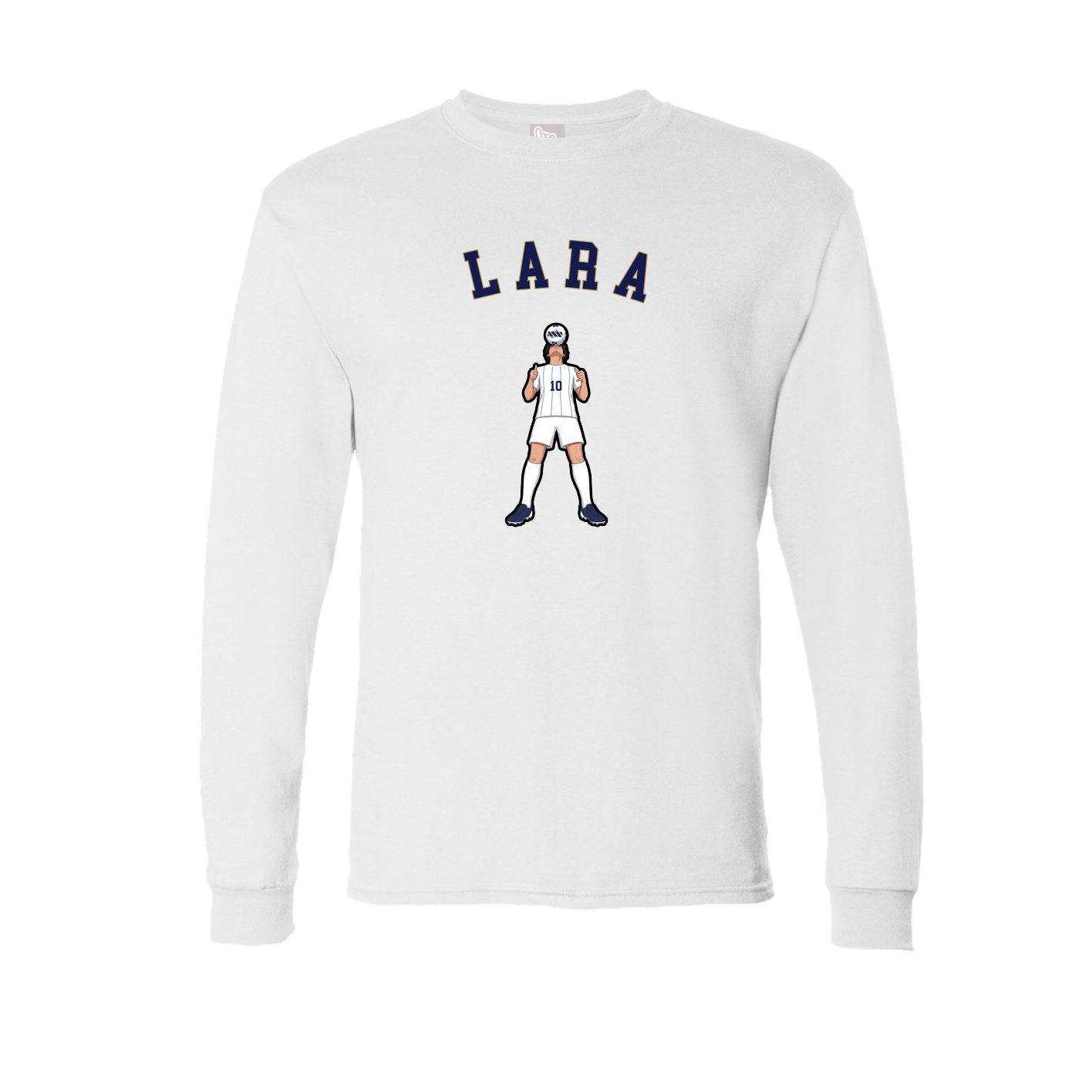Long Sleeve Tee — Shirsey Arch in White