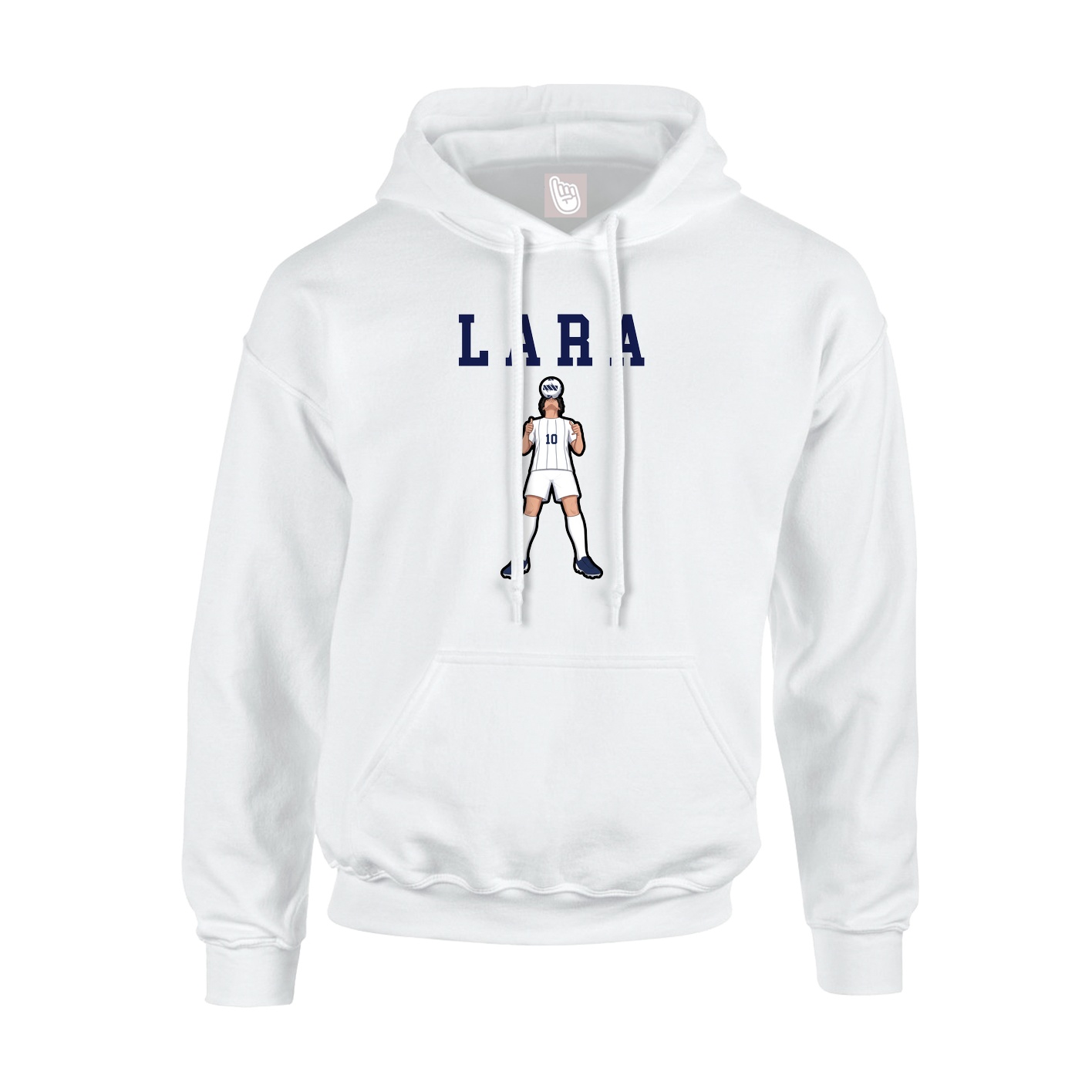 Youth Hoodie — Shirsey in White