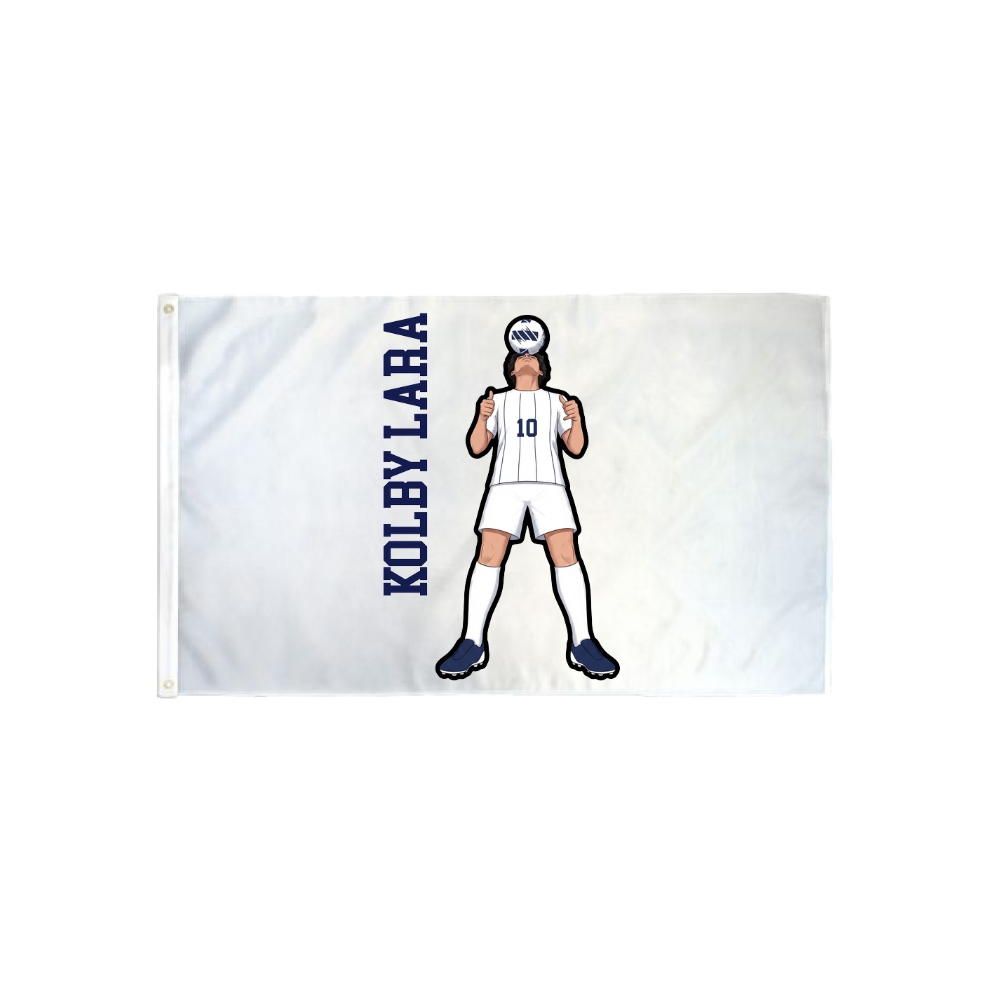 3x5 Flag — Name Vertical in Classic